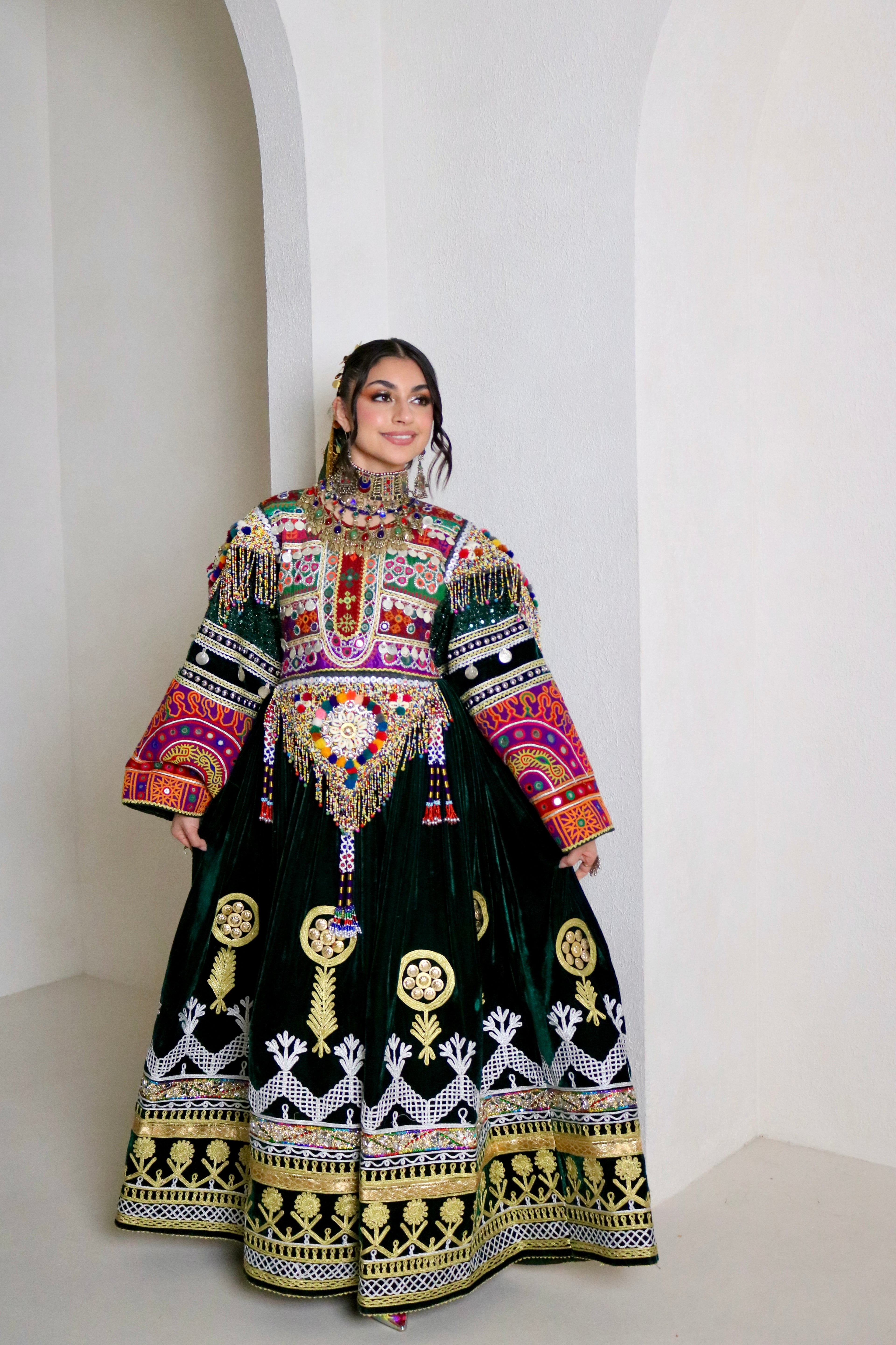 Sofia Afghan Kuchi Dress