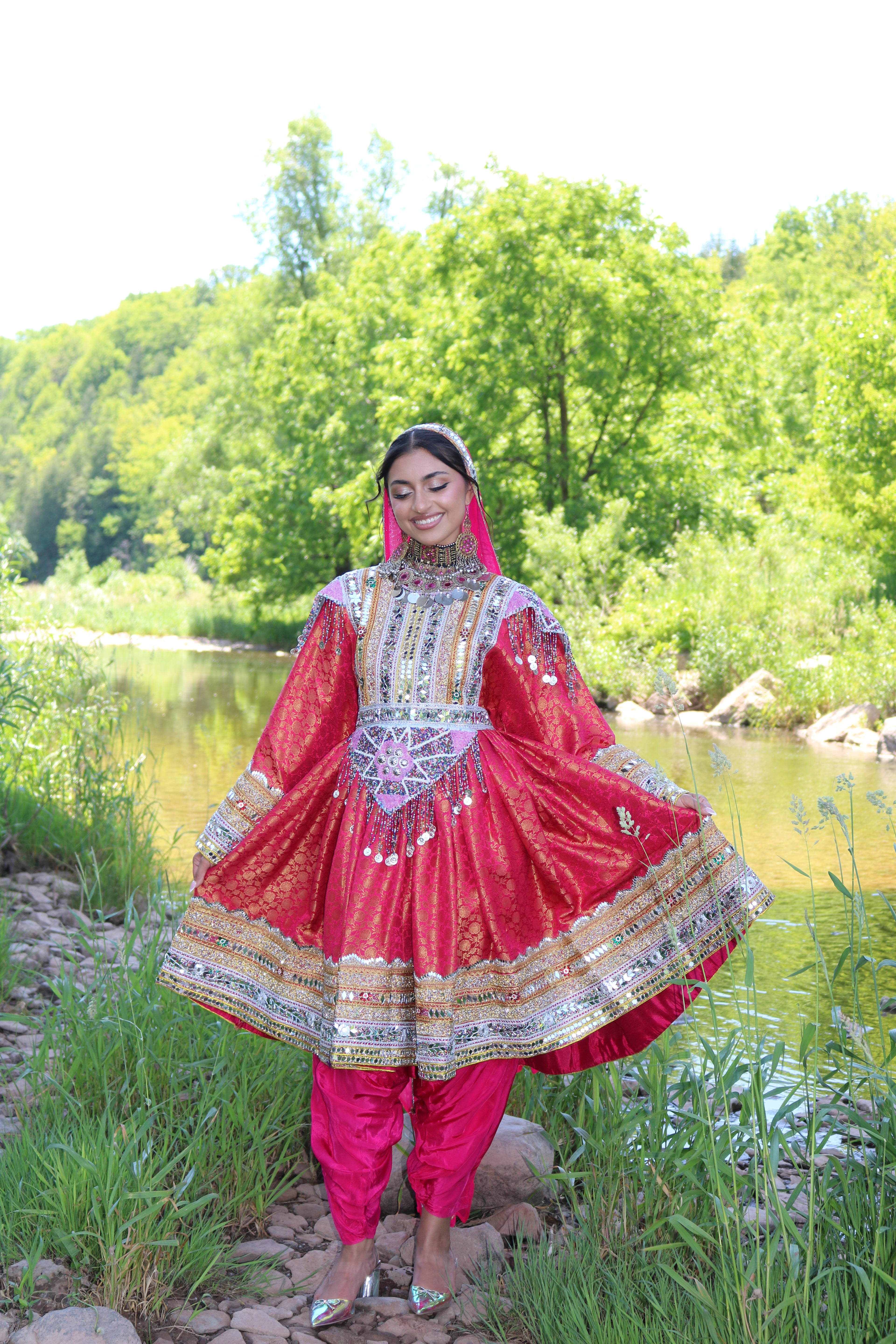 Aliya Afghan Kuchi Dress