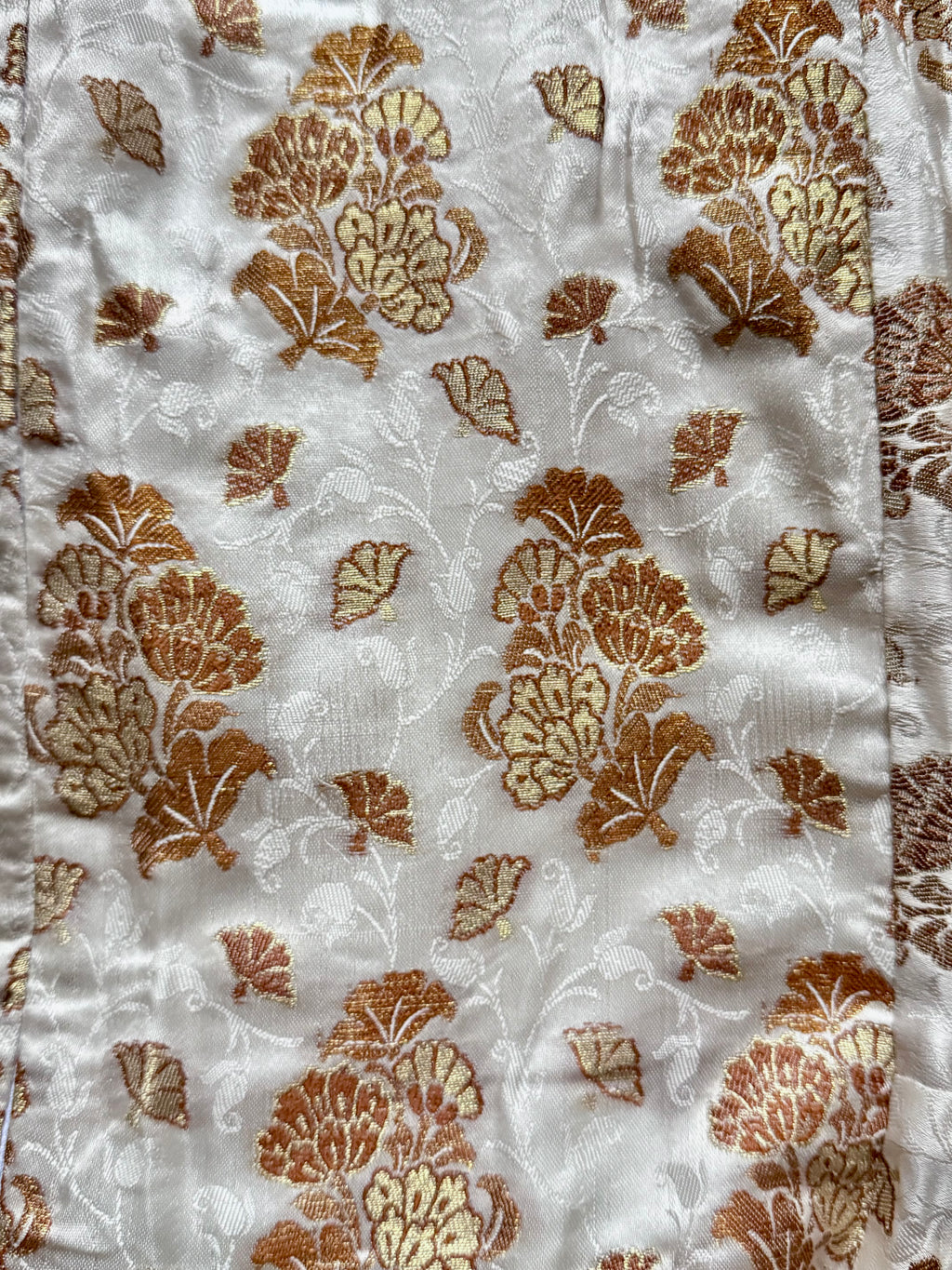 Order placed after May 1st will be receiving the new stock printed banaras fabric 