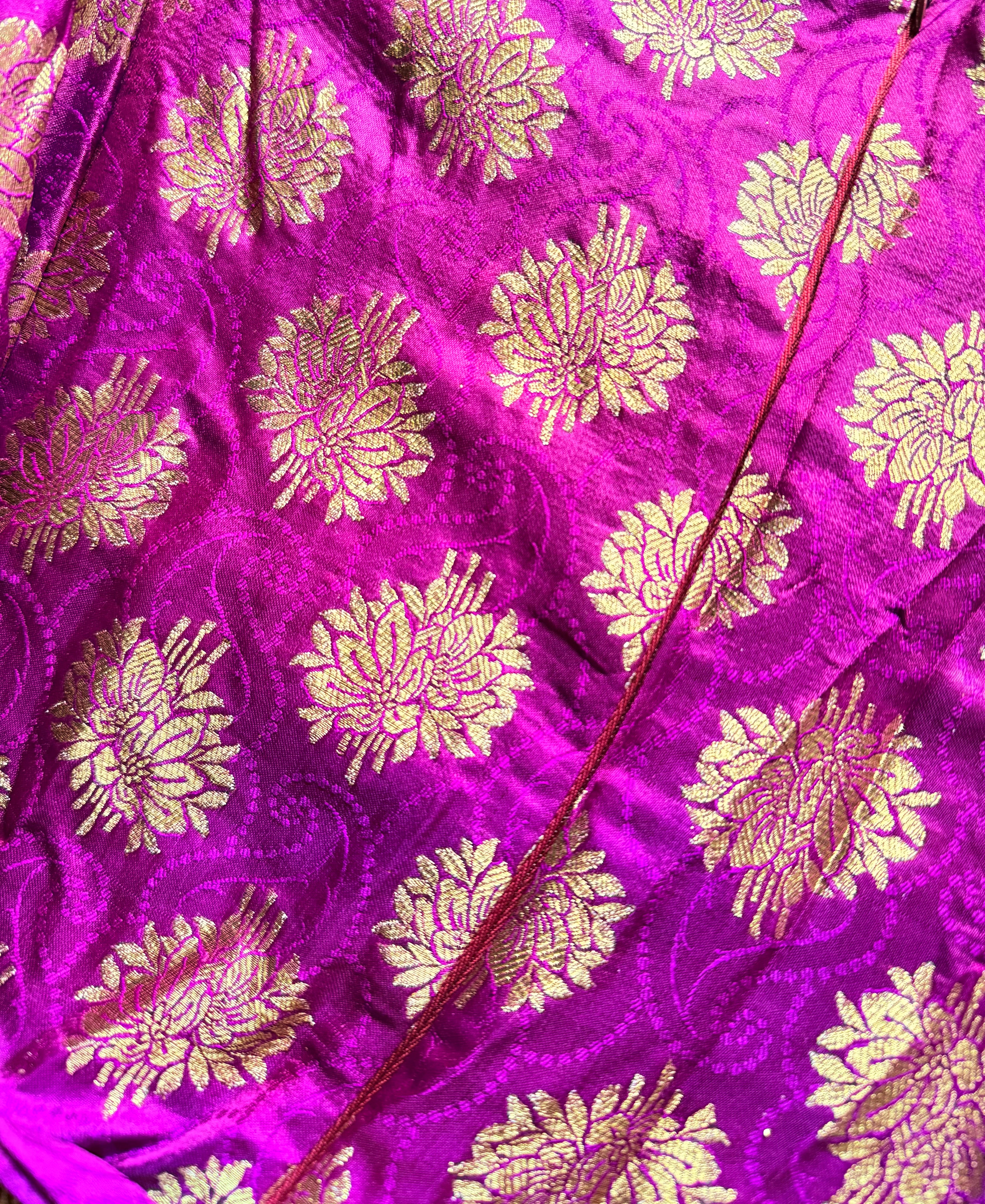 Farzana Afghan Kuchi Dress (purple)