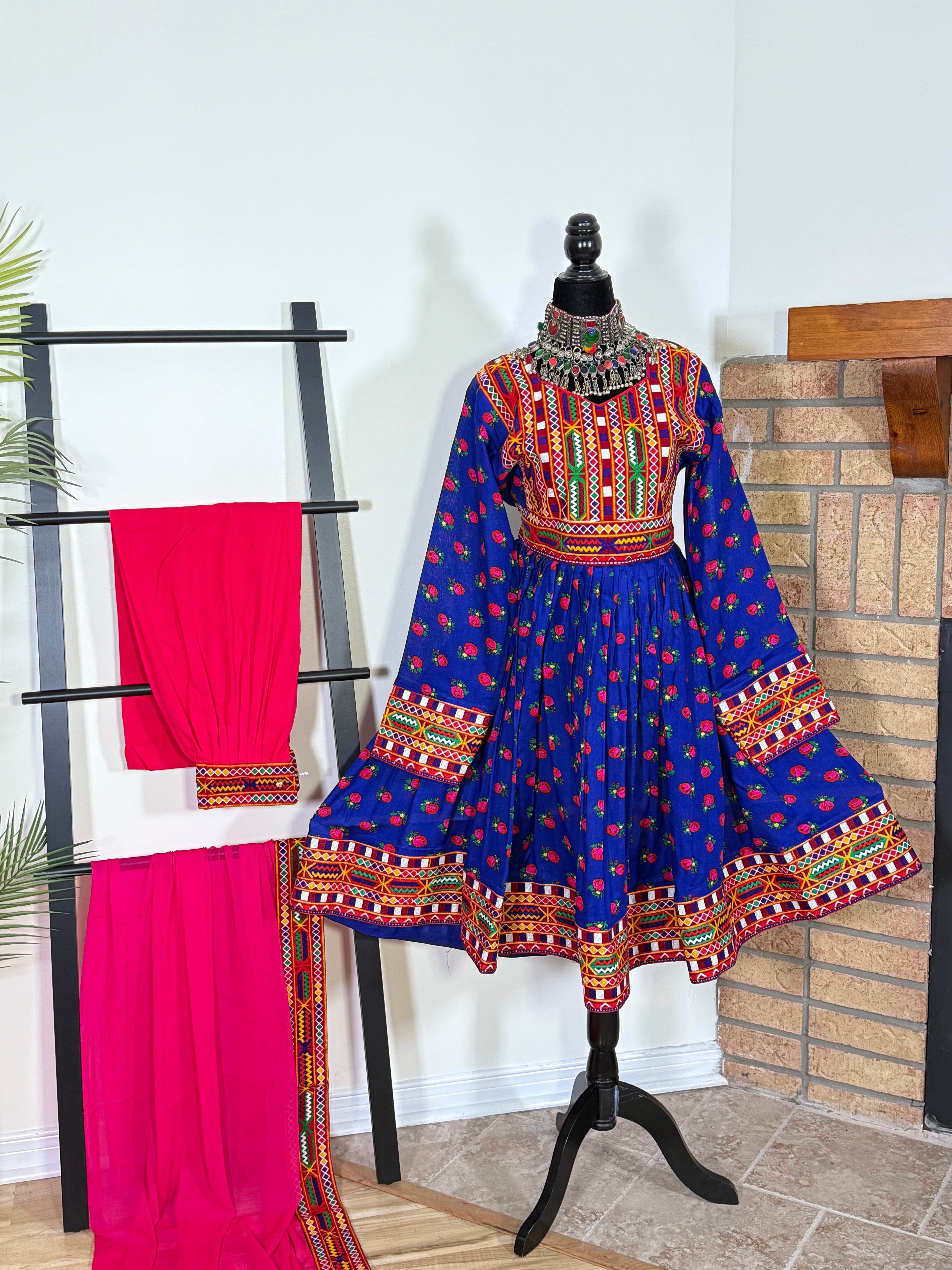 Wafaa Afghan Kuchi Dress 0569