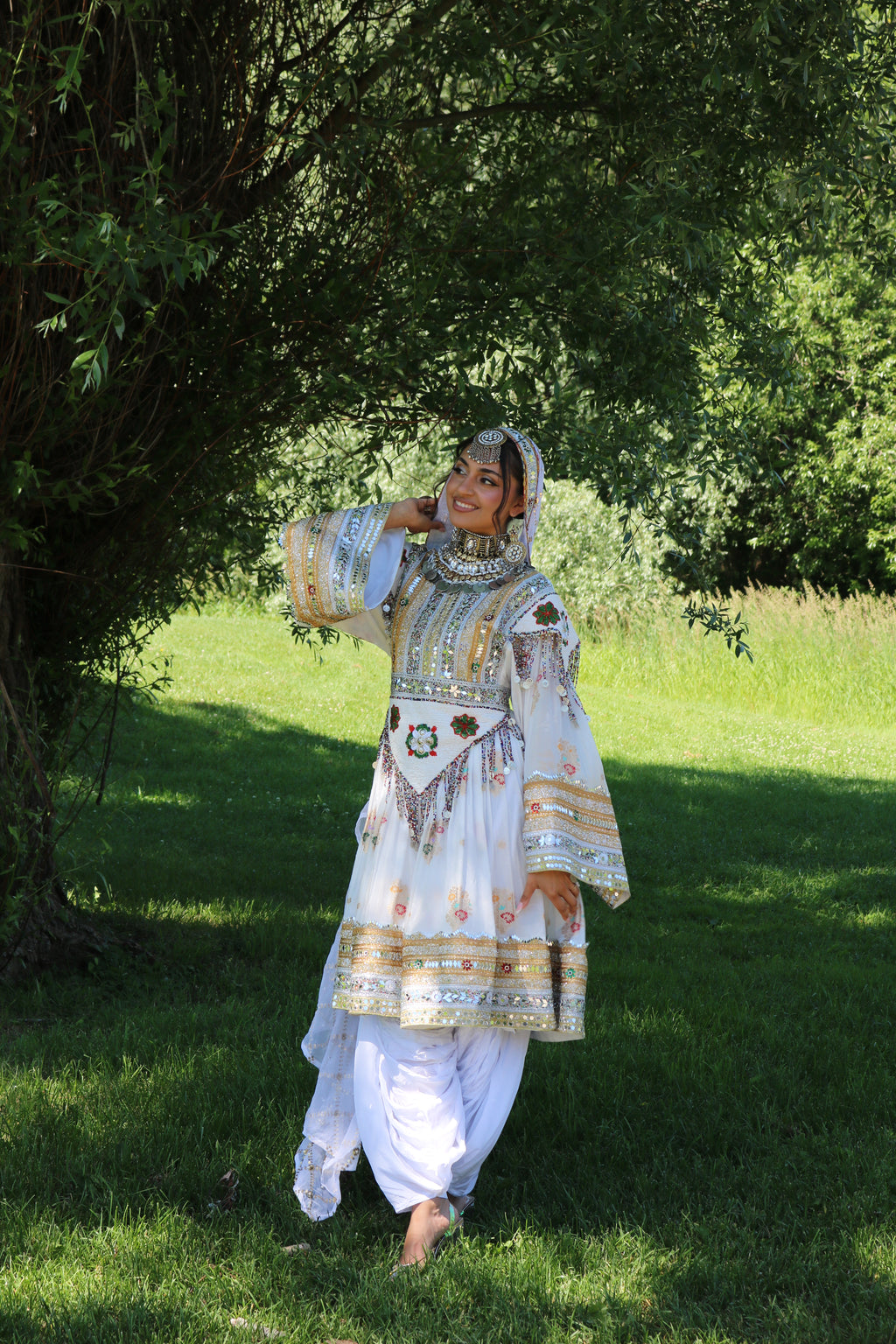 Aliya Afghan Kuchi Dress
