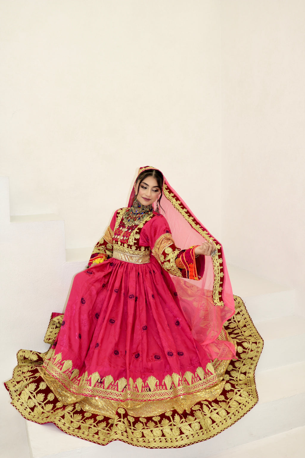 Husna Afghan Kuchi Dress