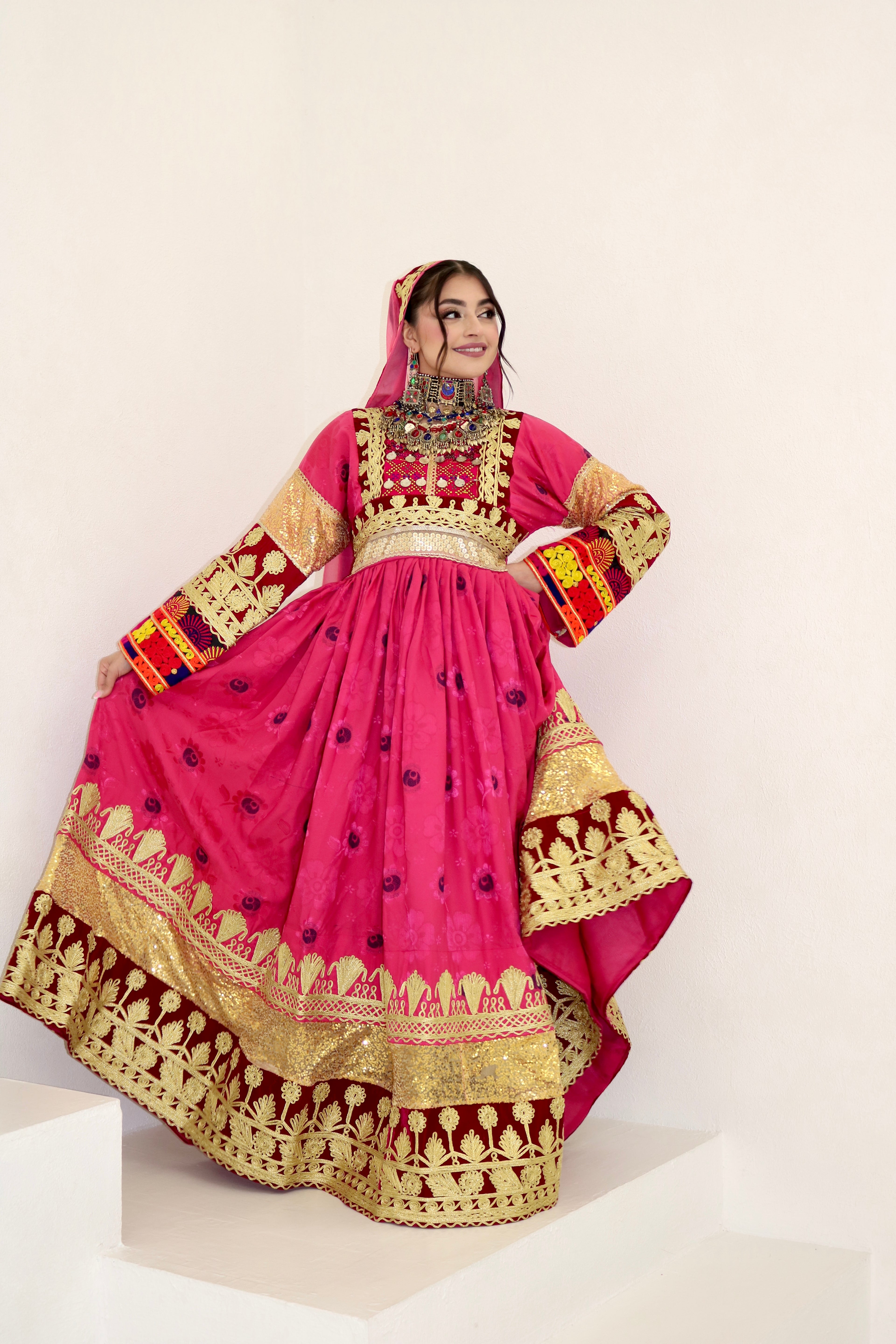 Husna Afghan Kuchi Dress