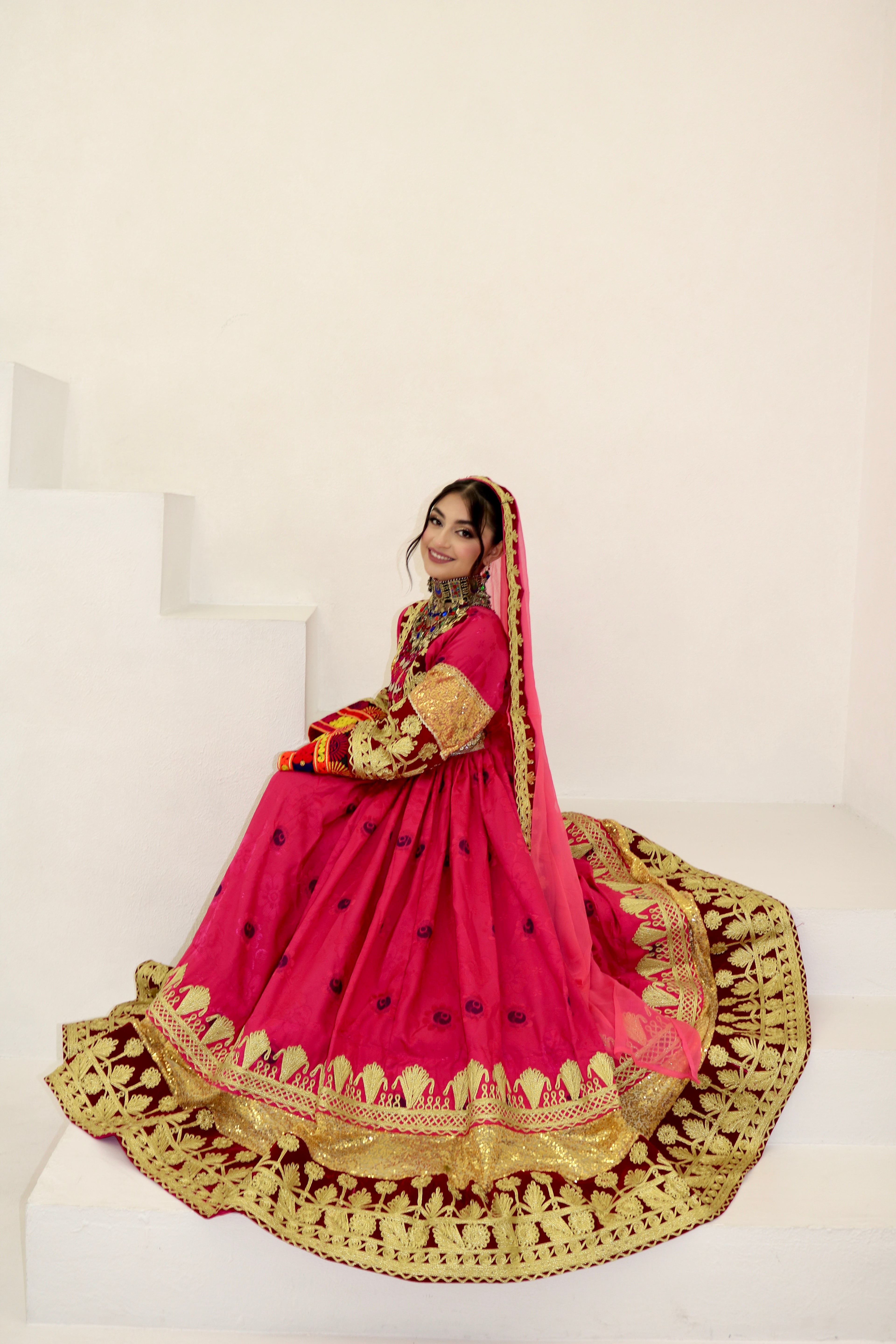 Husna Afghan Kuchi Dress