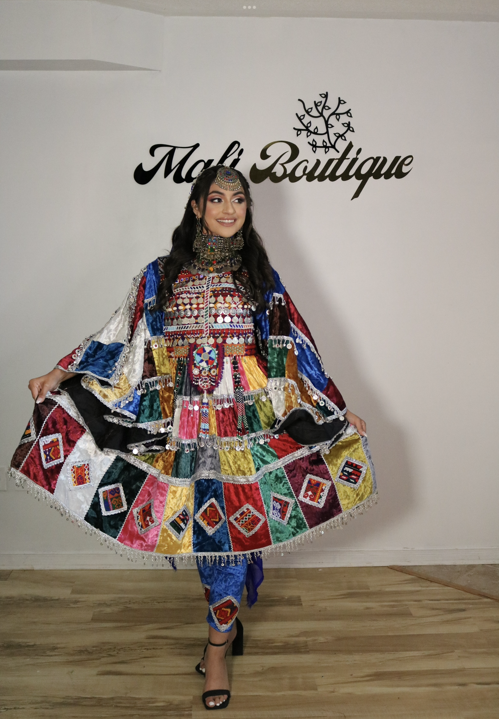 Jasmine Afghan Kuchi Dress