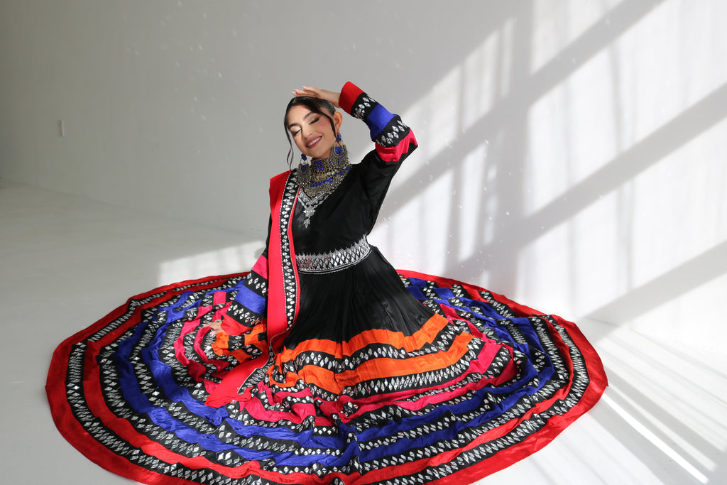 Shazia Afghan Kuchi Dress