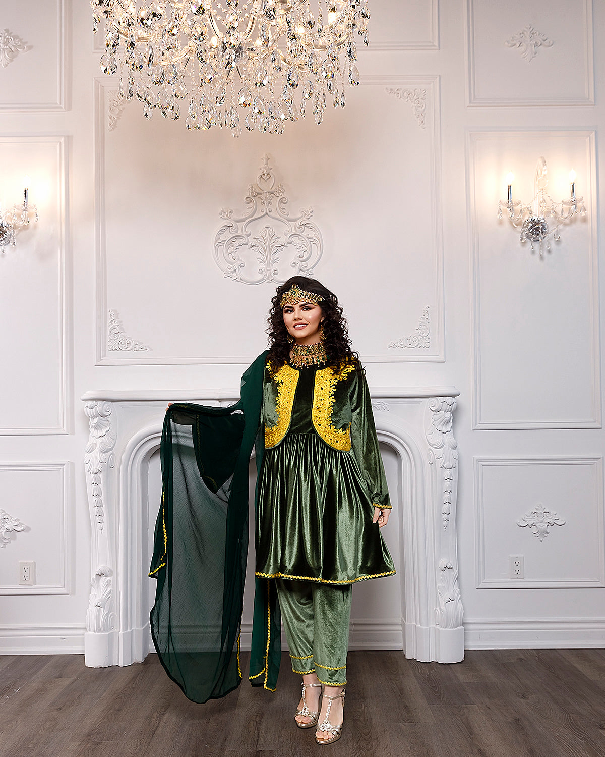 Aisha Afghan Kuchi Dress