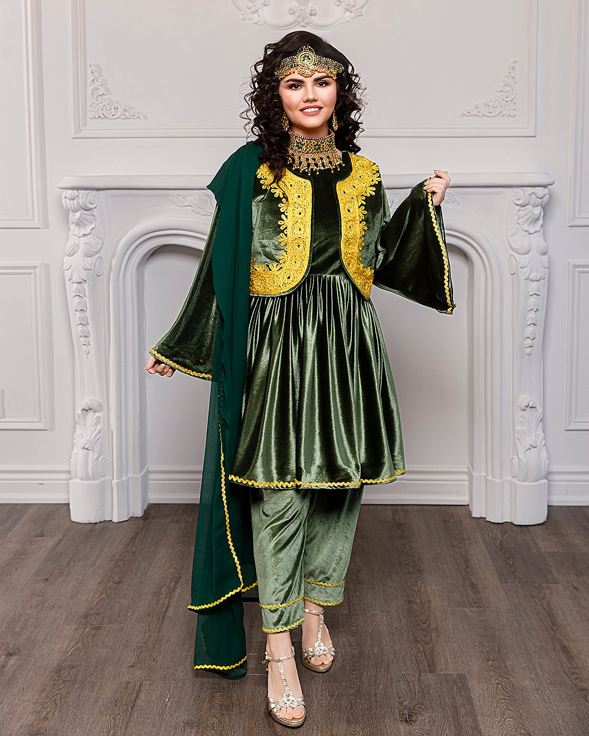 Aisha Afghan Kuchi Dress