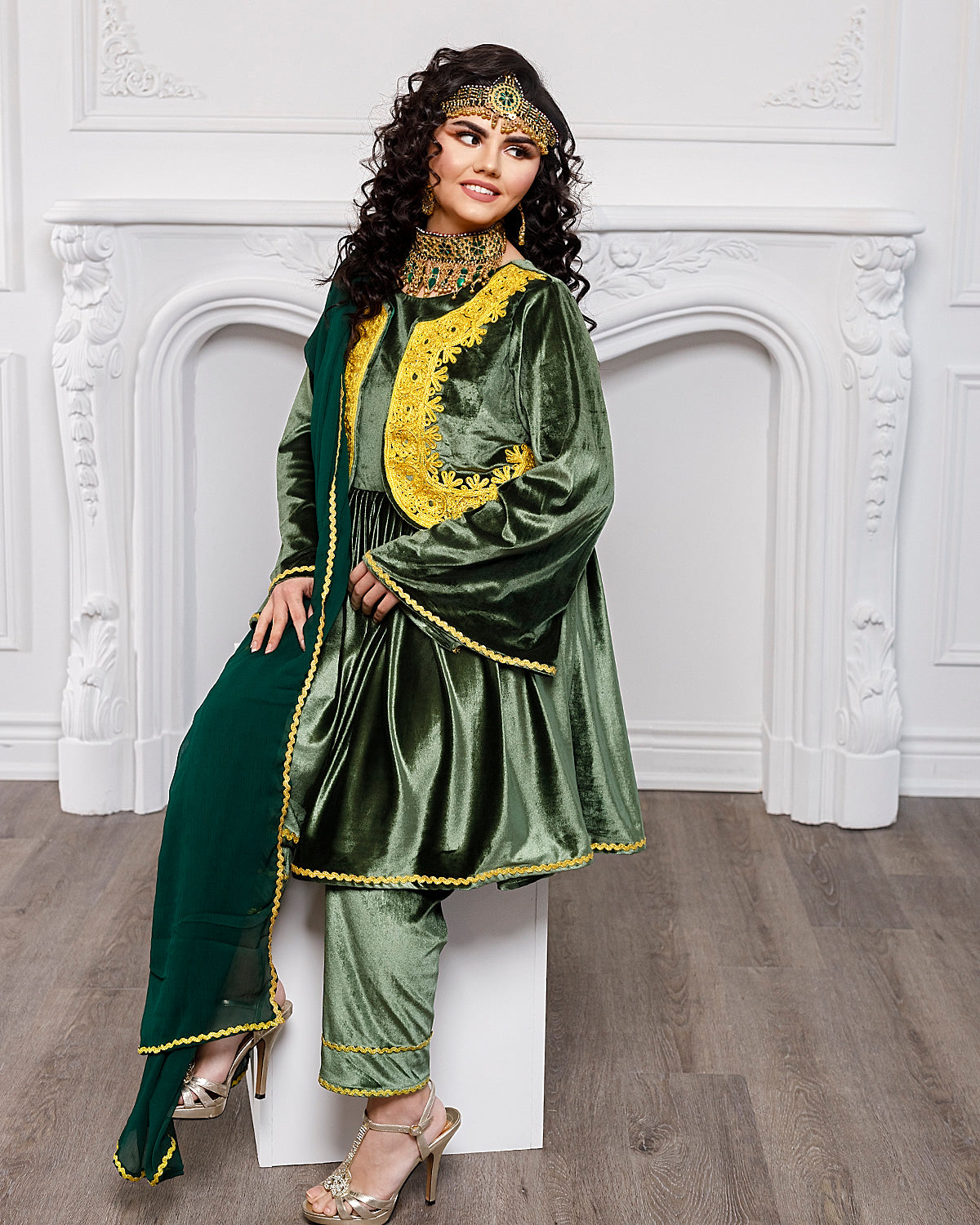Aisha Afghan Kuchi Dress