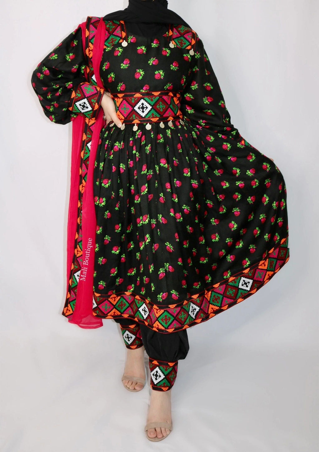 Shabnam Afghan Kuchi Dress