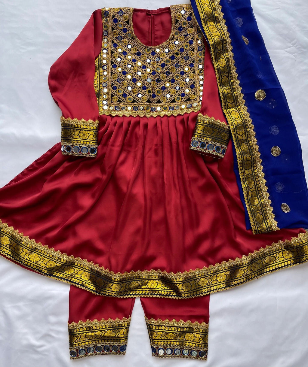 Red/Royal Blue