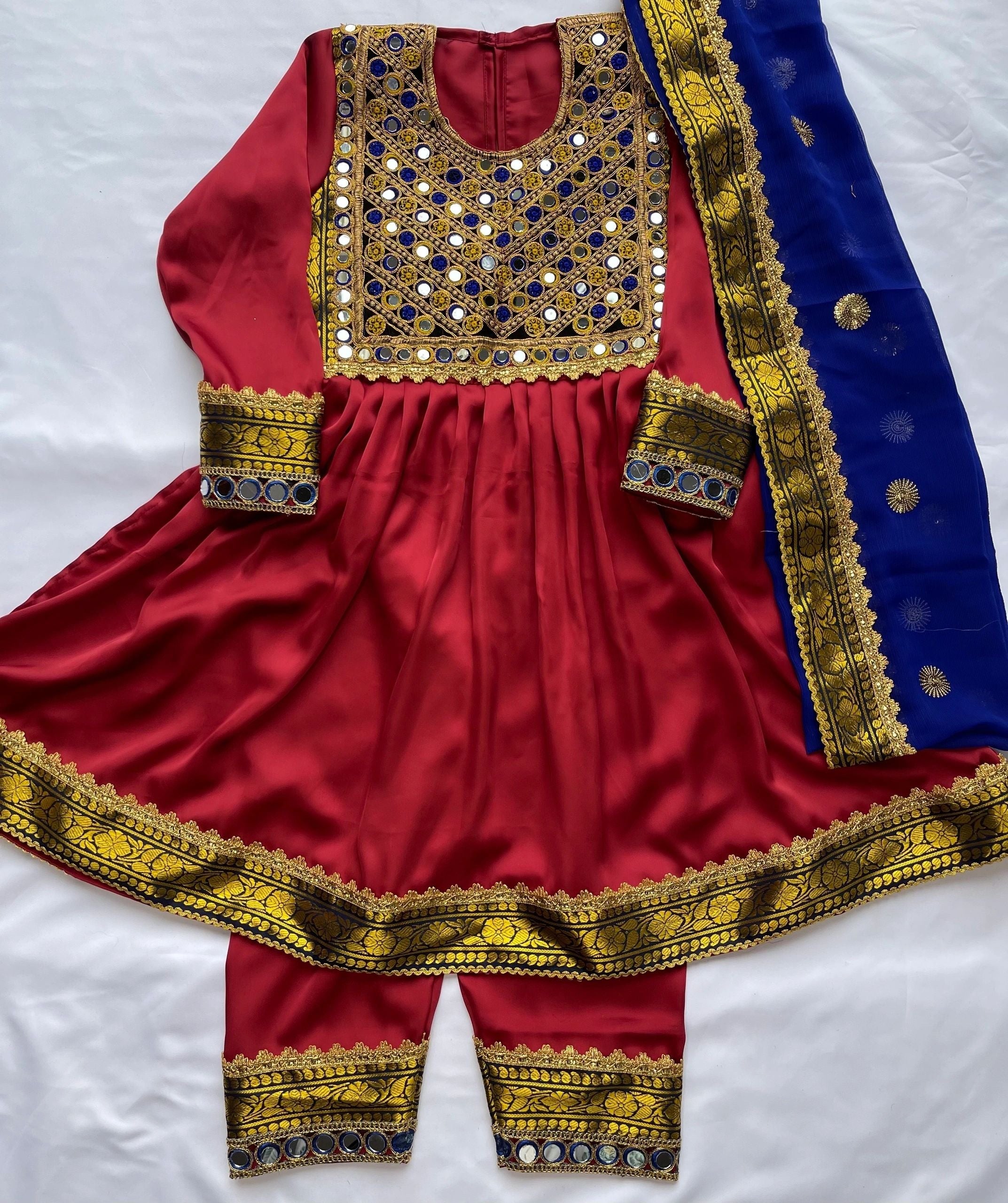 Red/Royal Blue