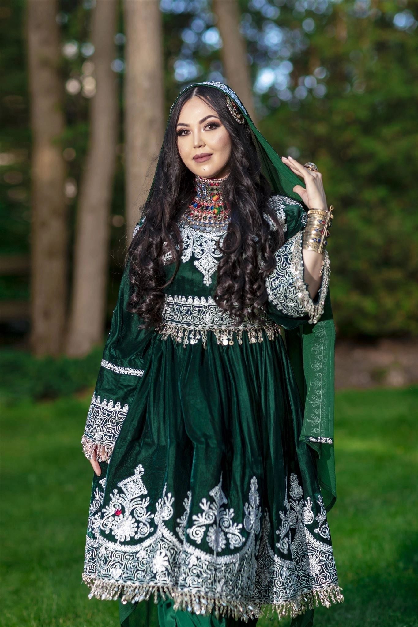 Halima Afghan Kuchi Dress