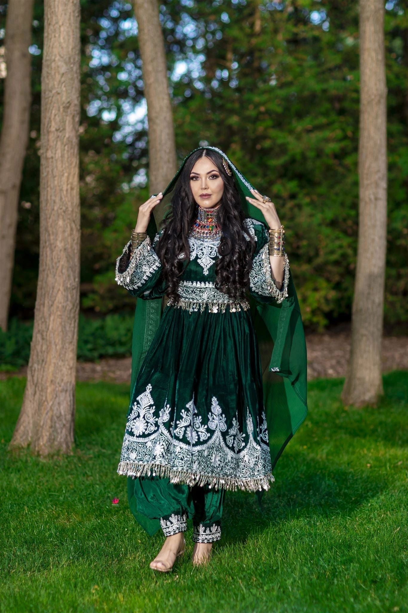 Halima Afghan Kuchi Dress