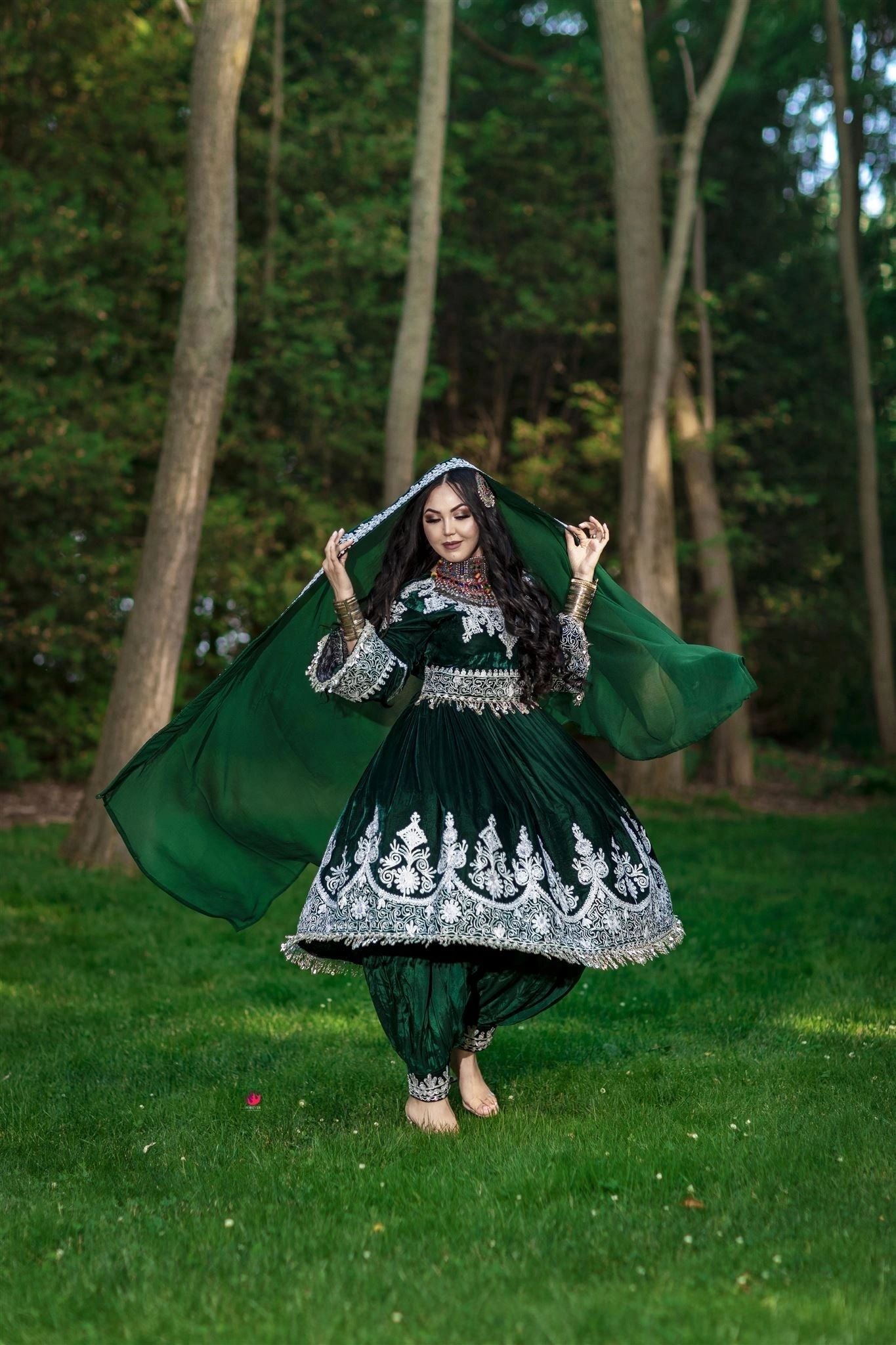 Halima Afghan Kuchi Dress