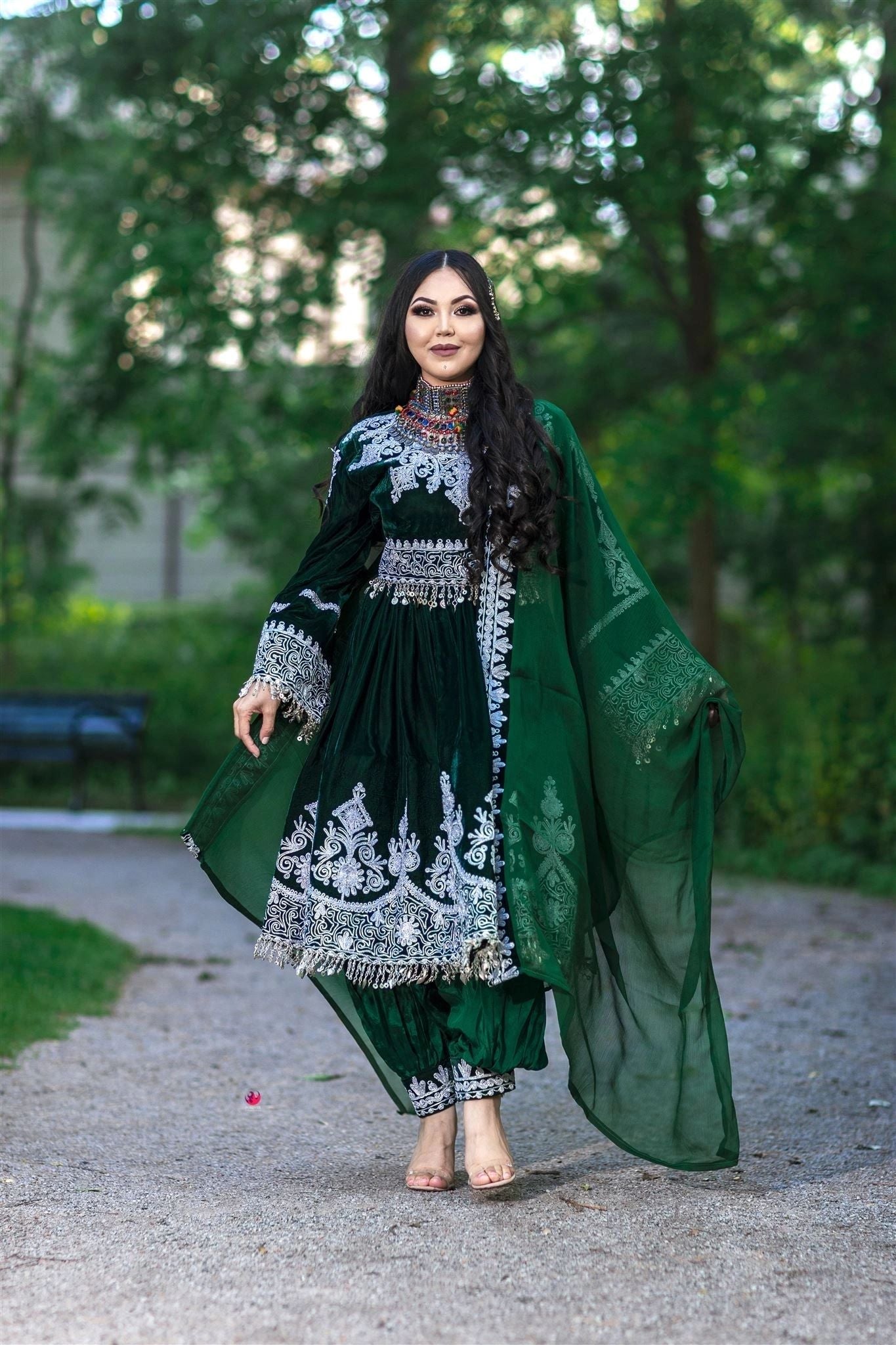 Halima Afghan Kuchi Dress