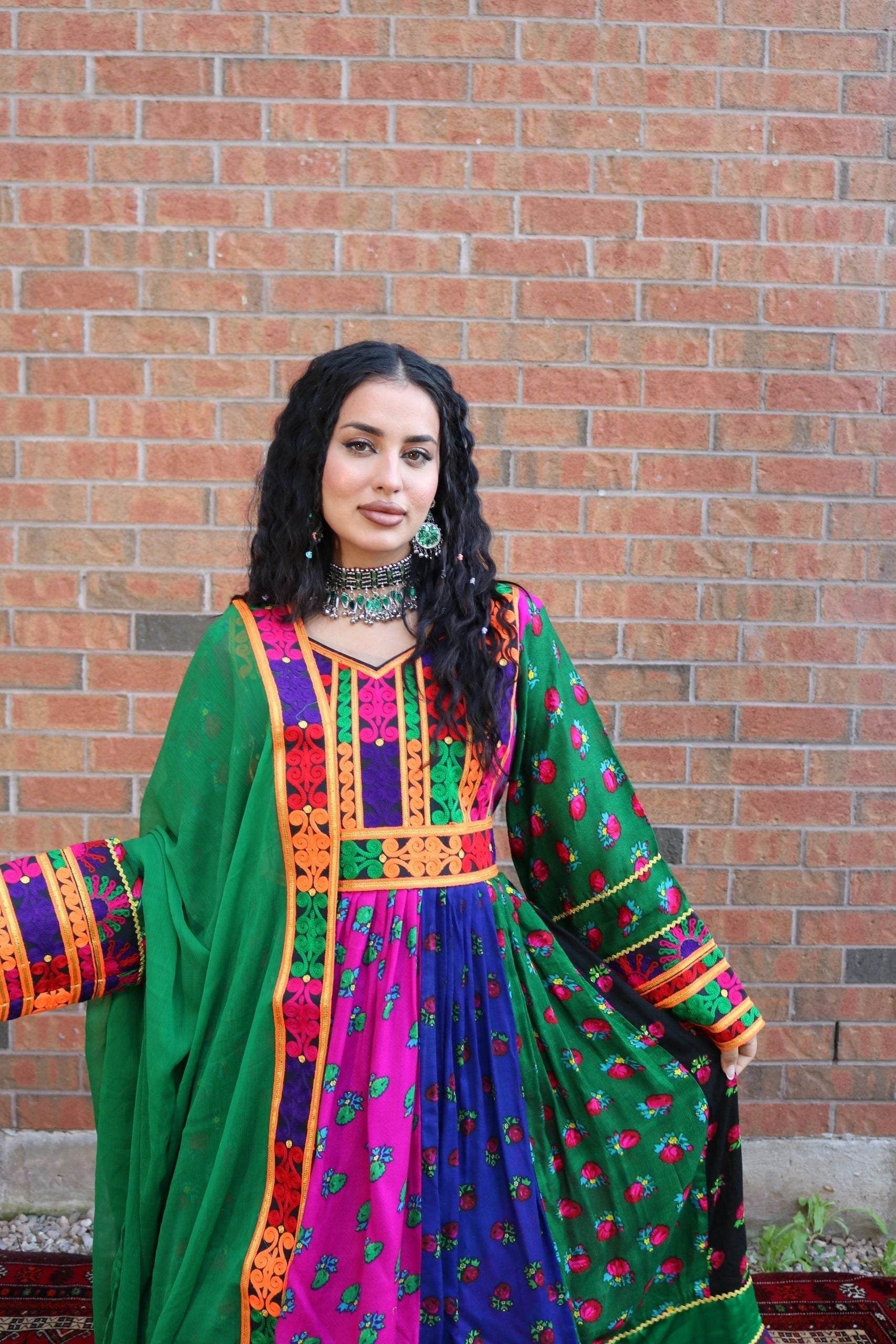 Elaha Afghan Kuchi Dress