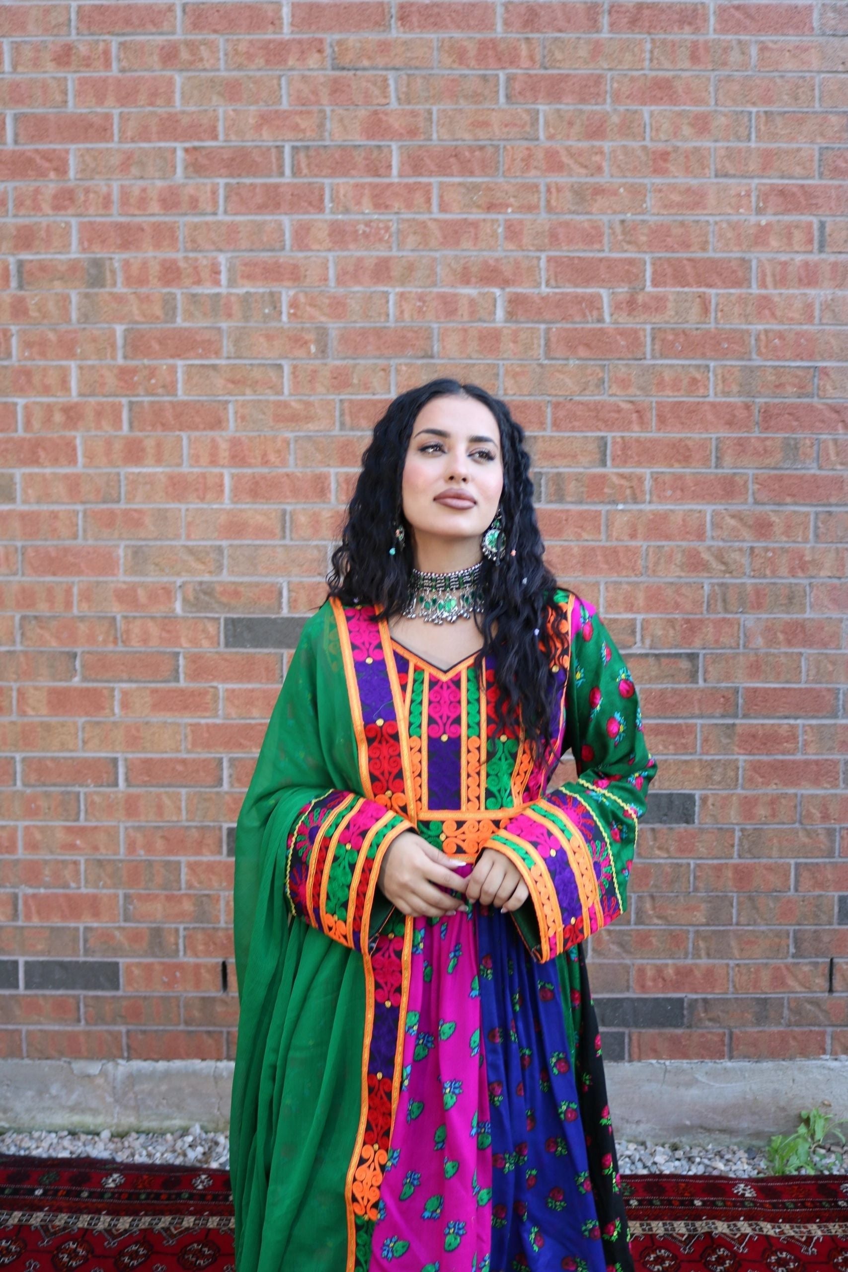 Elaha Afghan Kuchi Dress