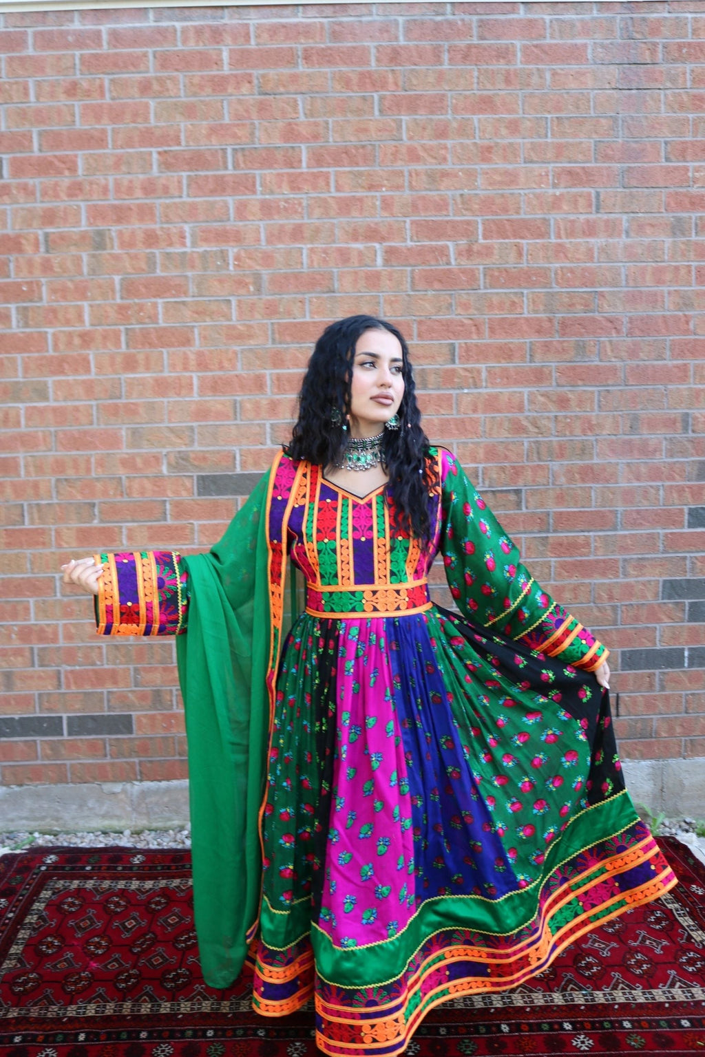 Elaha Afghan Kuchi Dress