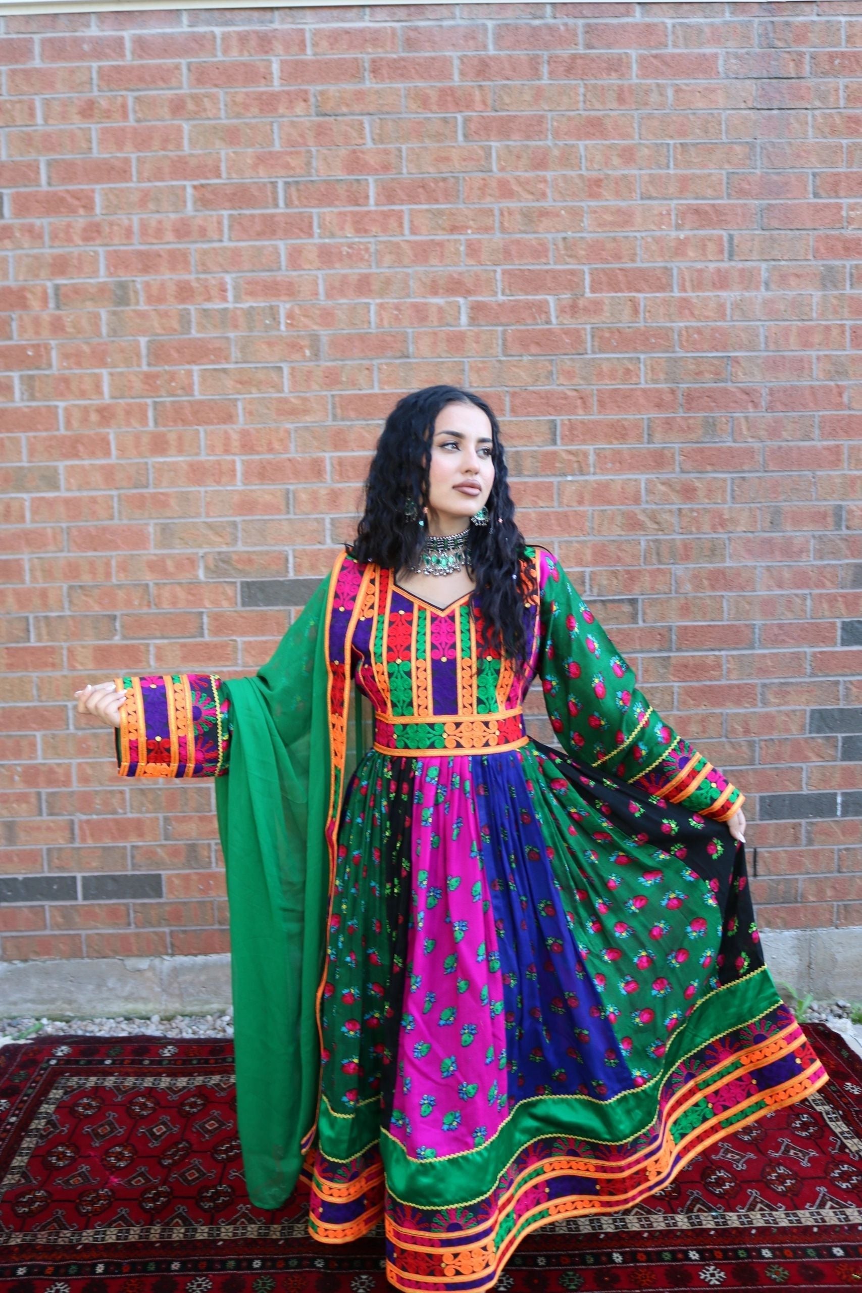Elaha Afghan Kuchi Dress