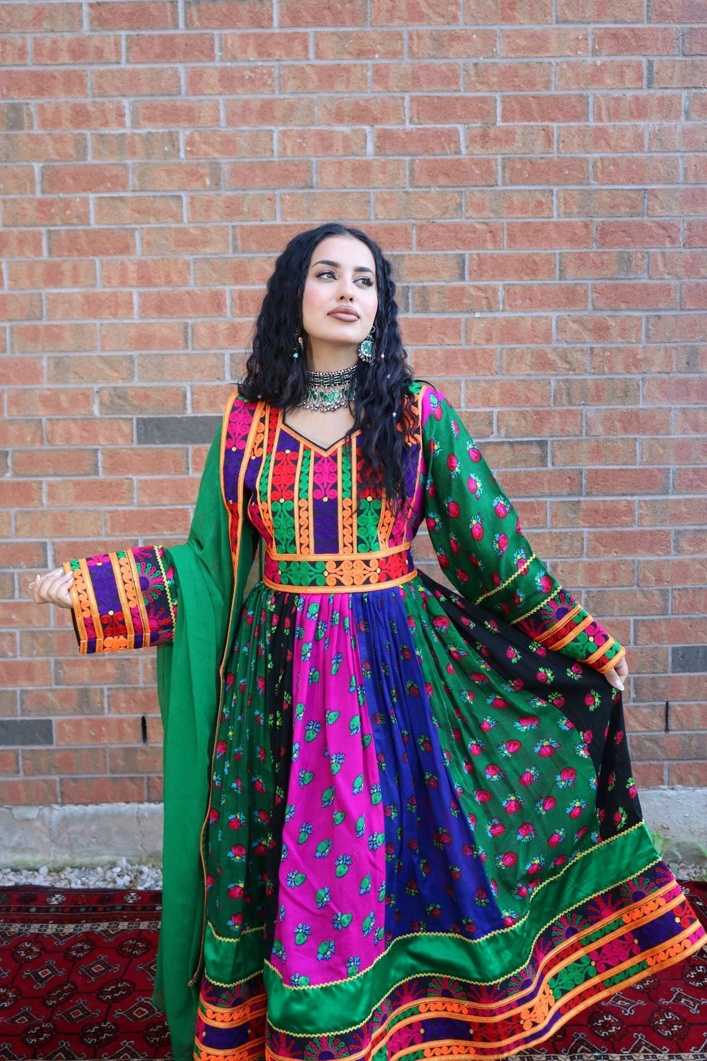 Elaha Afghan Kuchi Dress