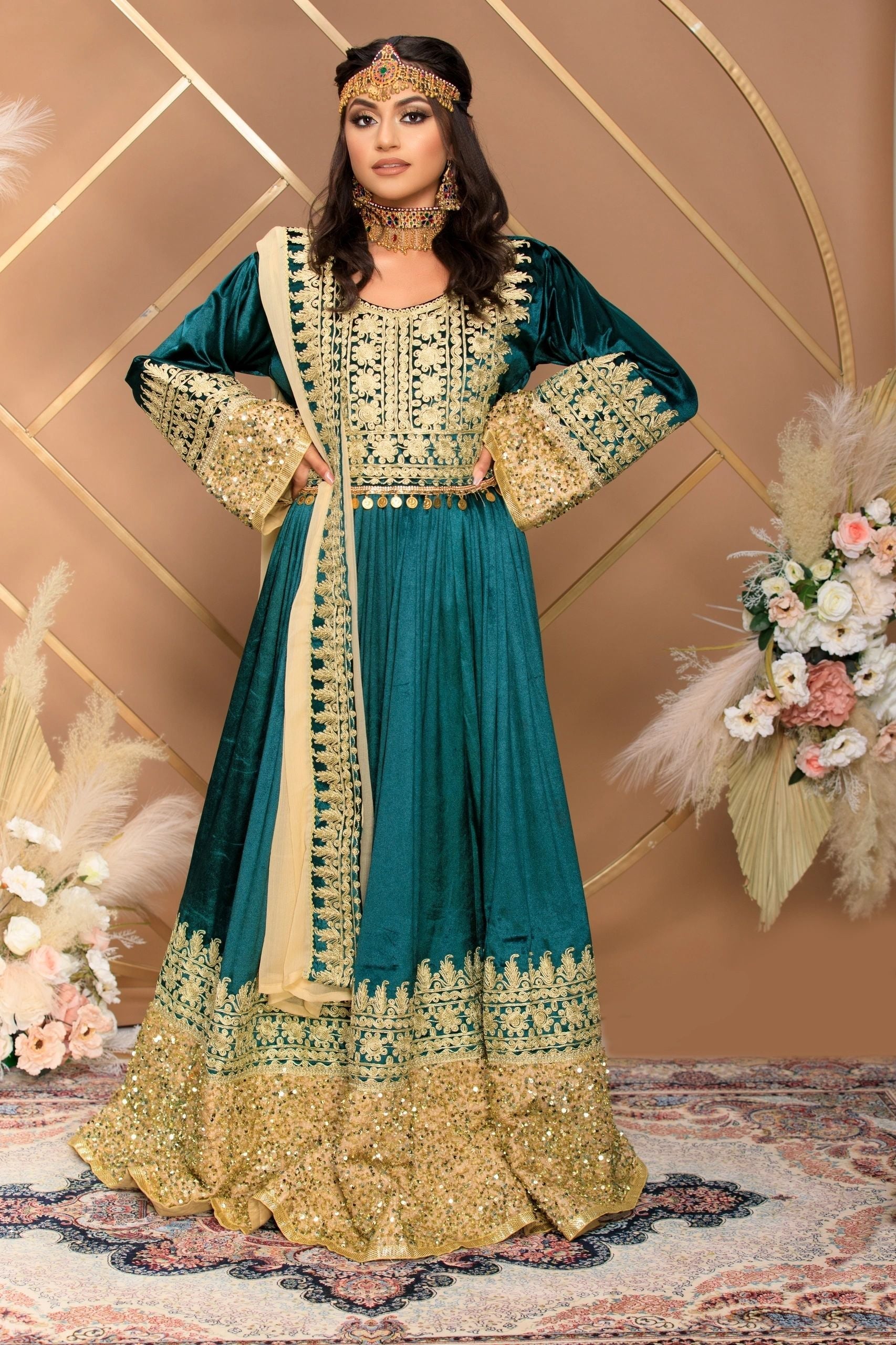 Mariam Afghan Kuchi Dress