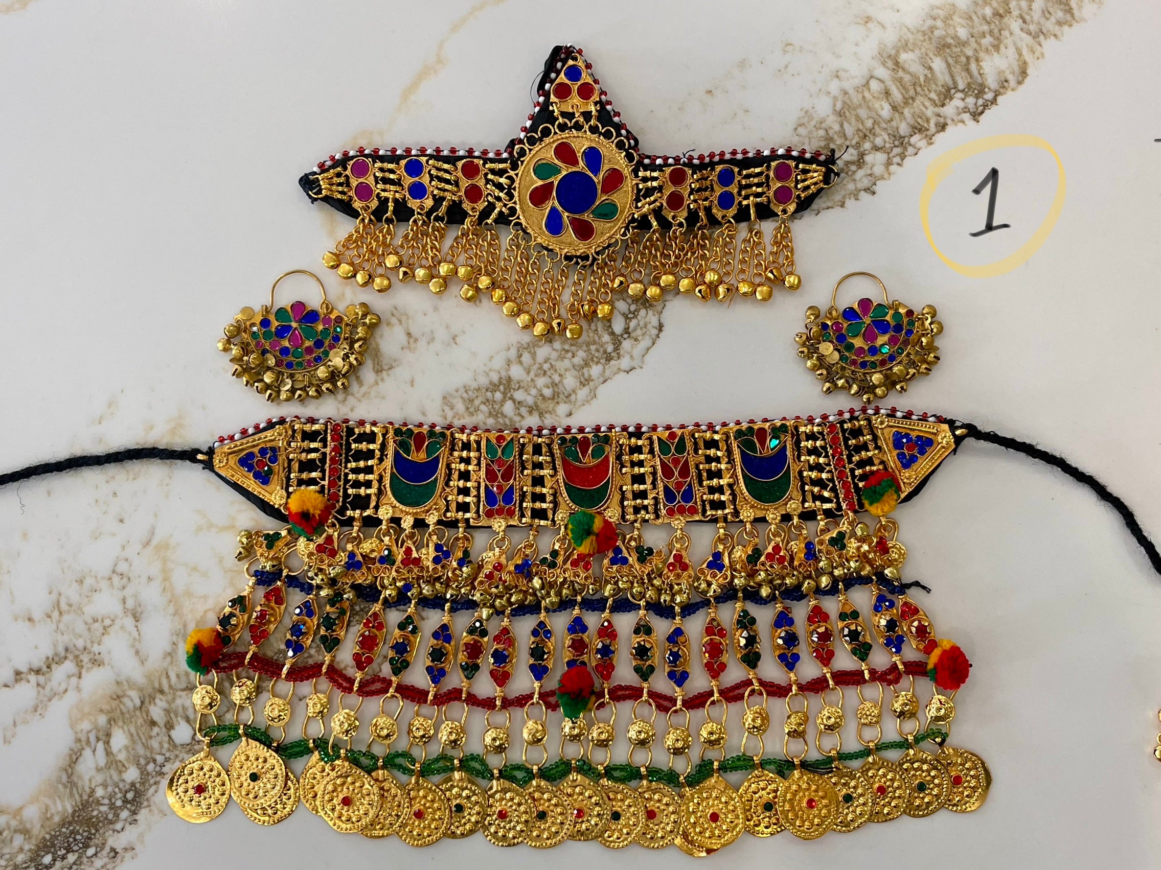 Full Kuchi Jewellery Set 44