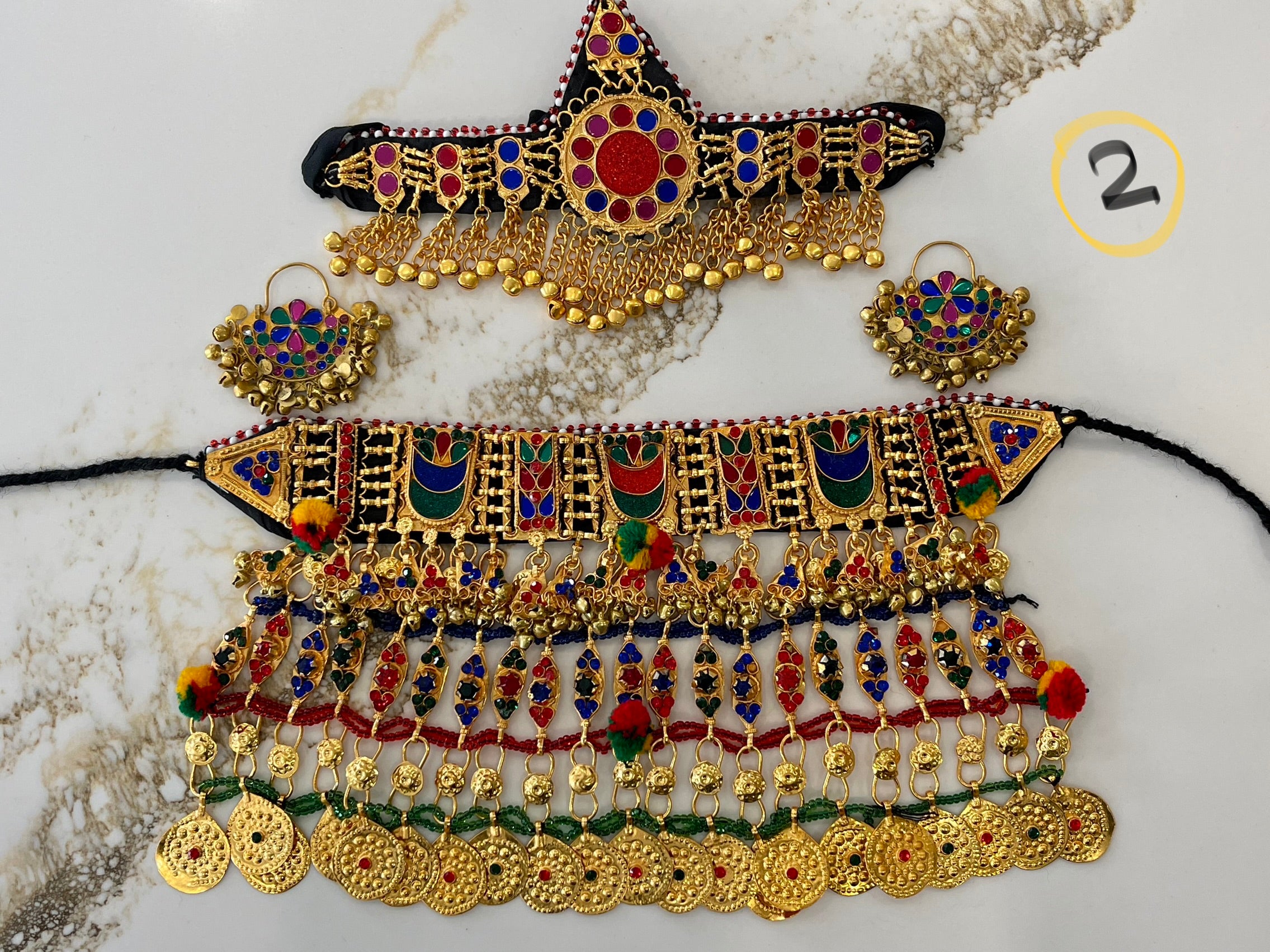 Full Kuchi Jewellery Set 44