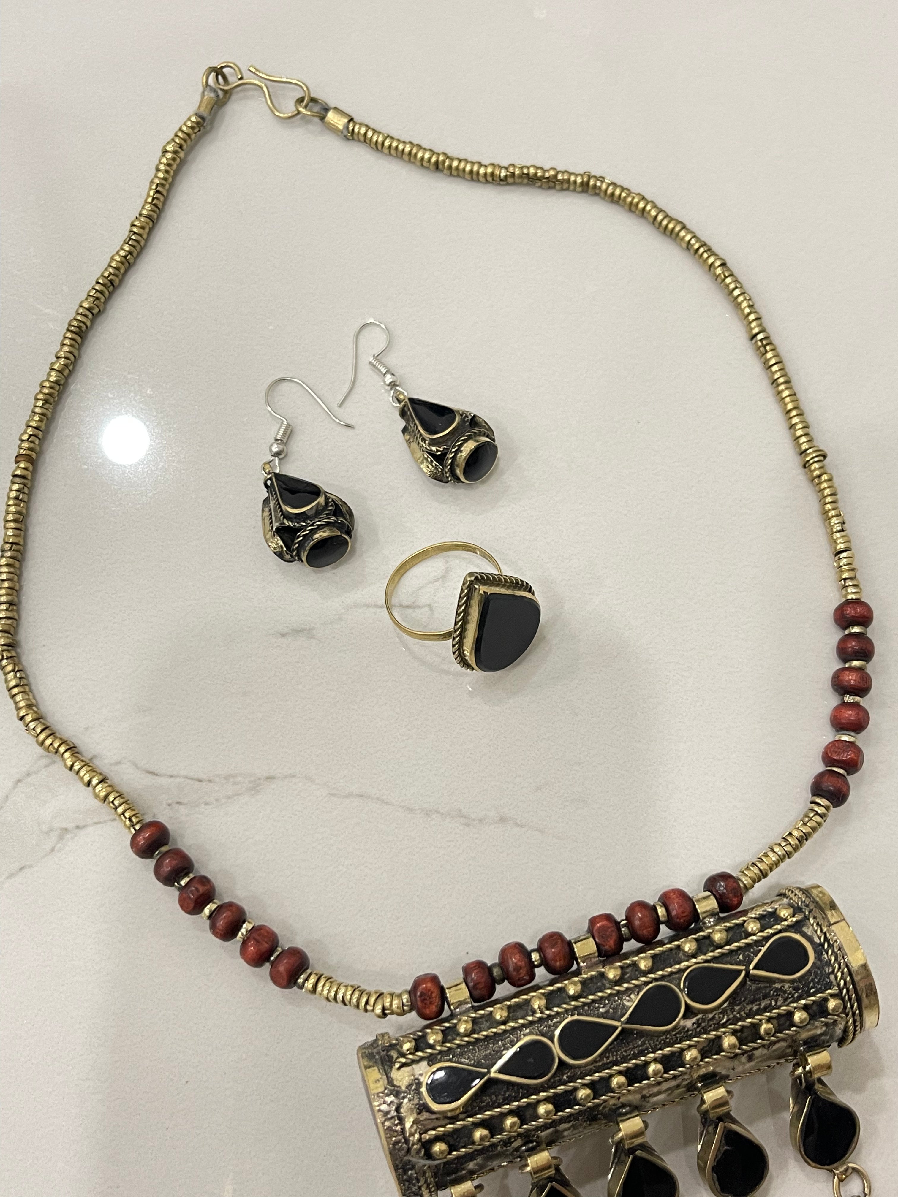Afghan Bib Necklace