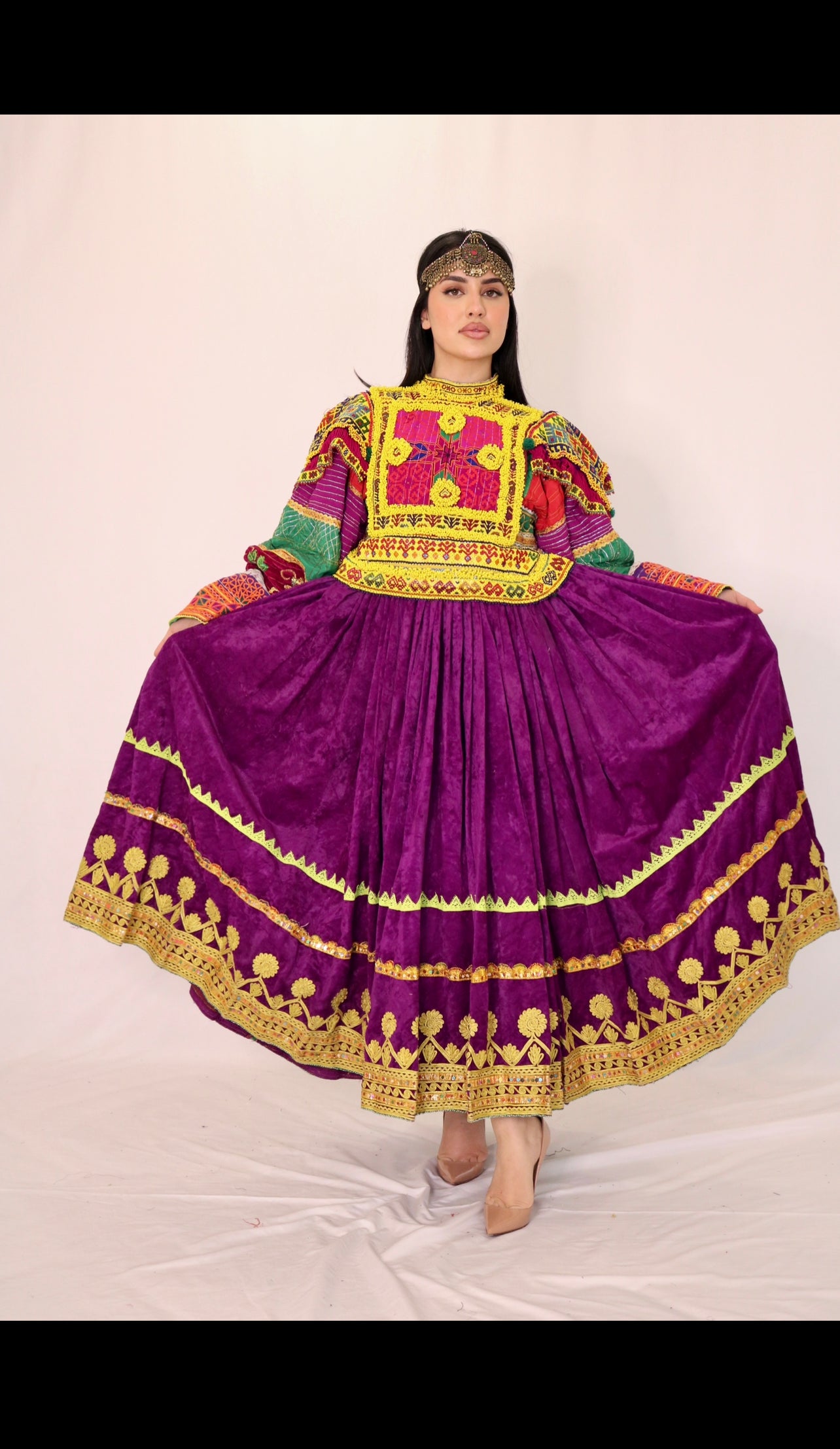 Nora Vintage Kuchi Dress