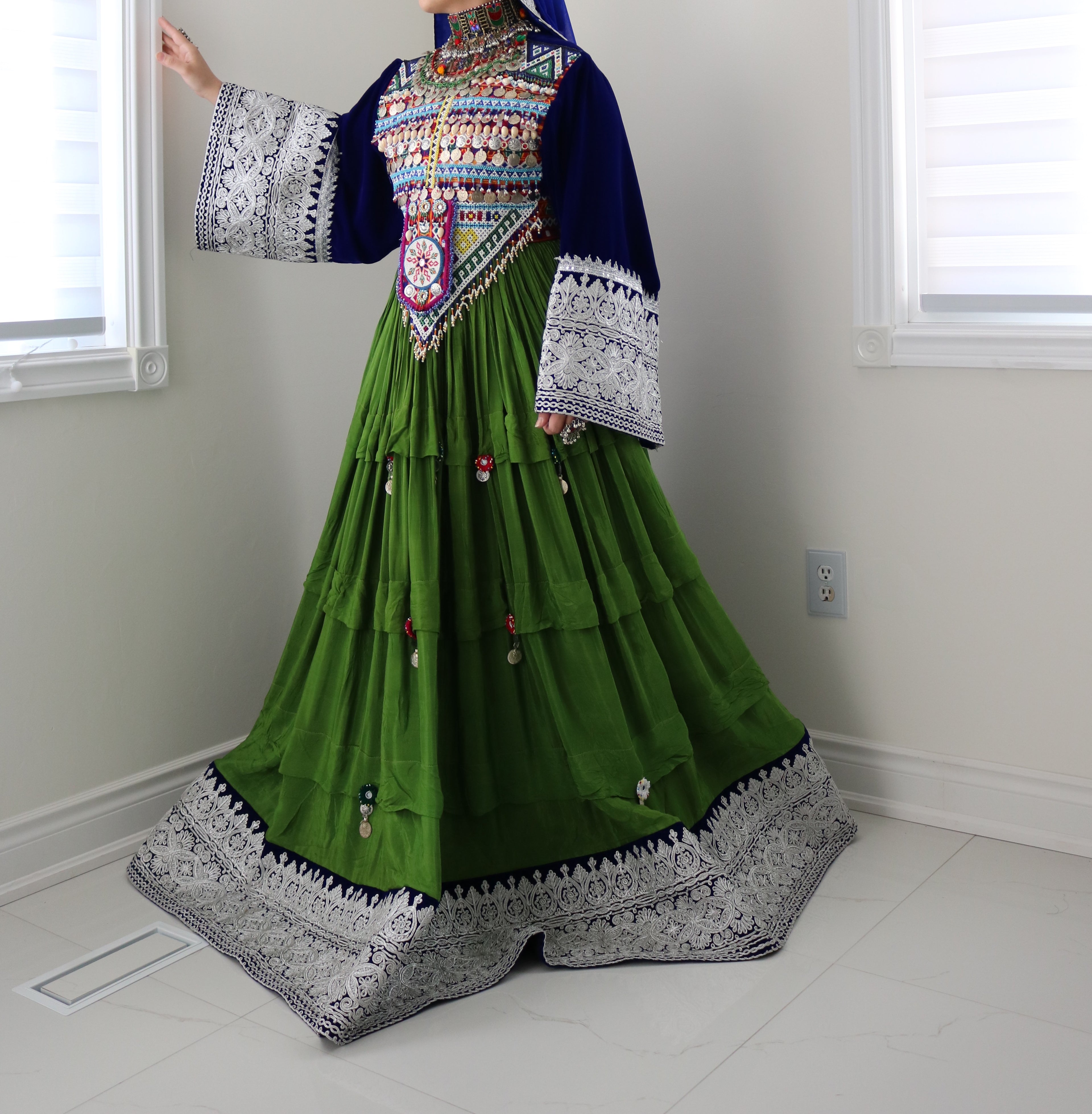 Roznya Afghan Kuchi Dress