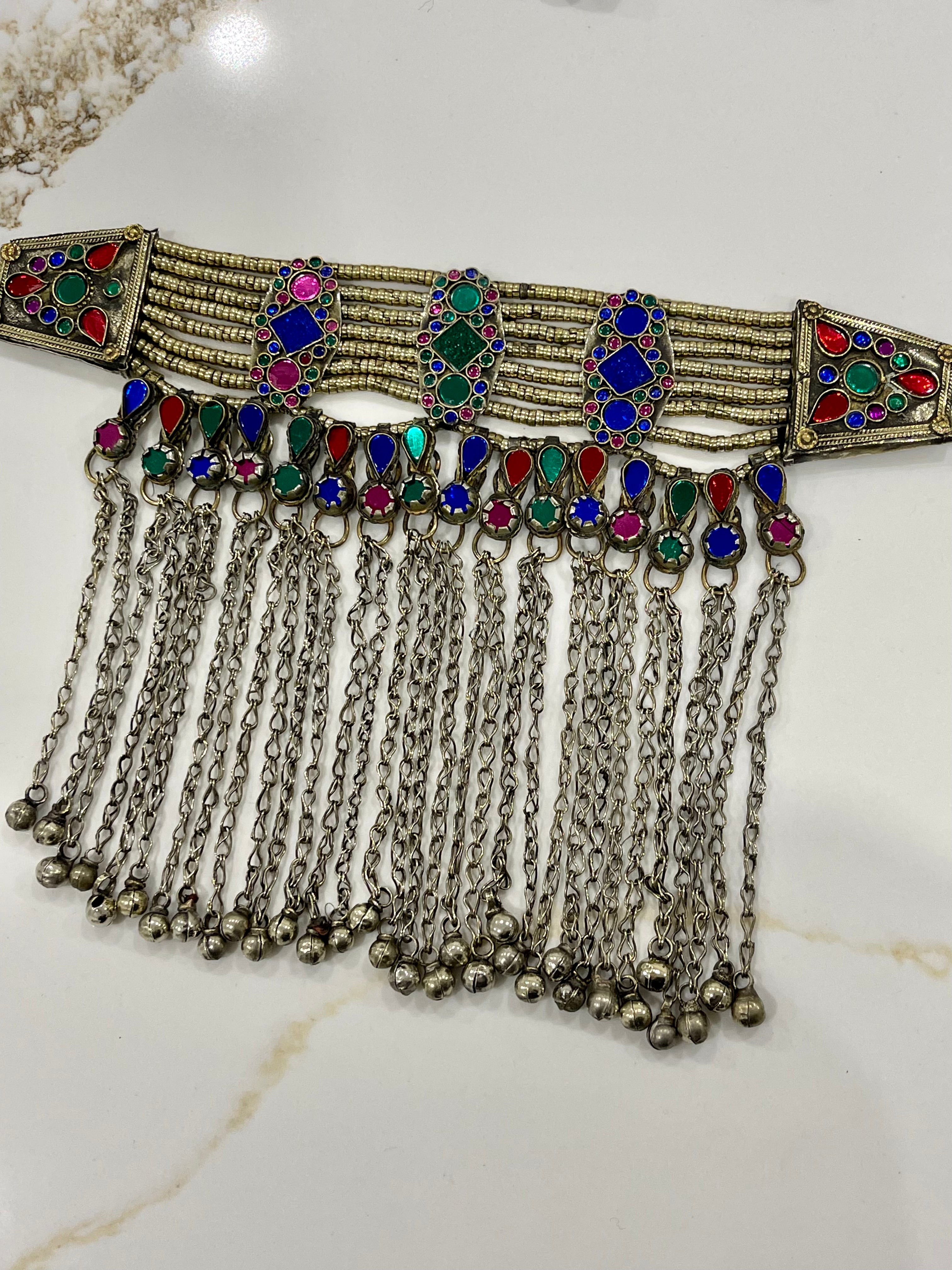 Vintage Kuchi Jewellery Set 33