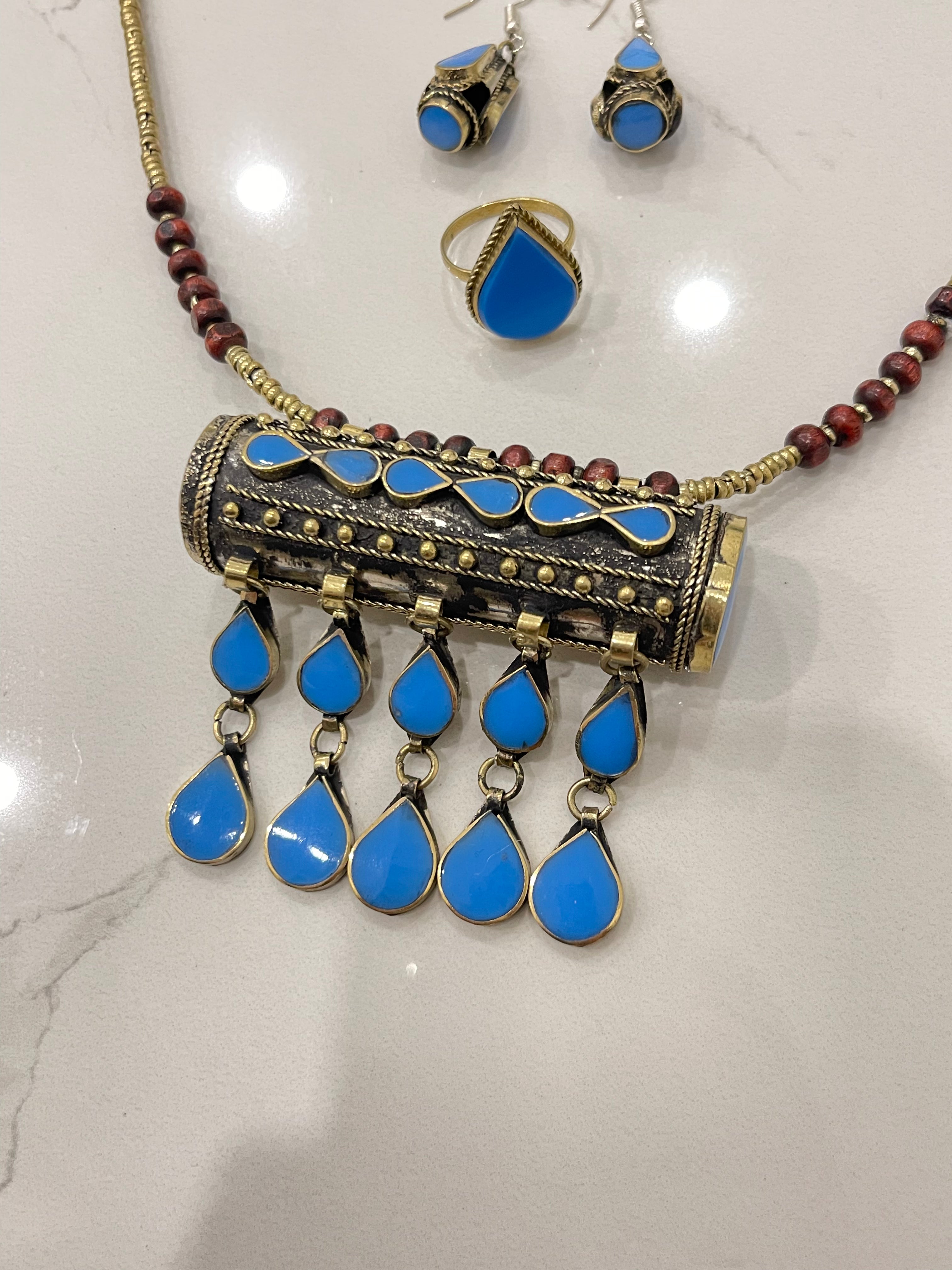 Afghan Bib Necklace