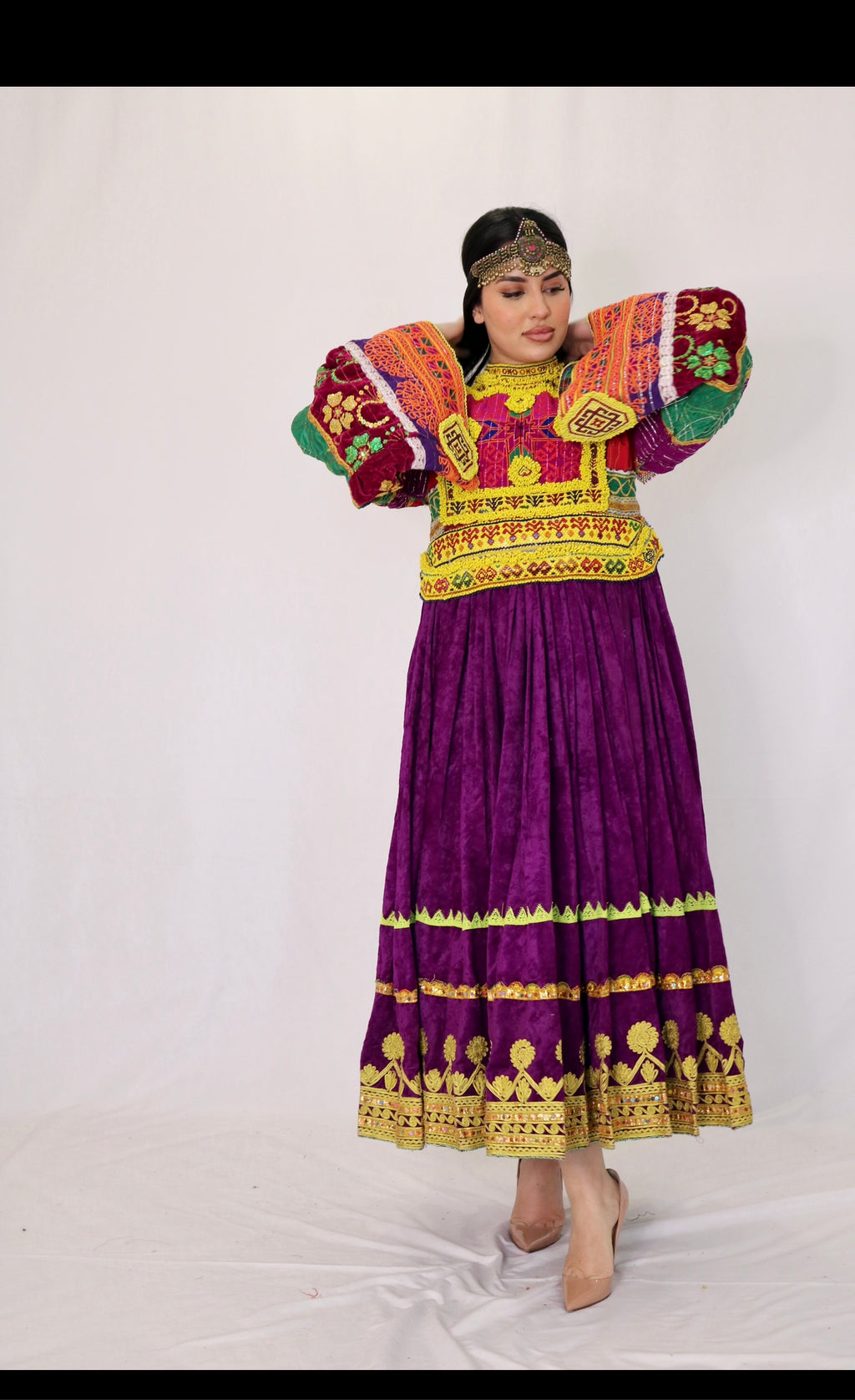 Nora Vintage Kuchi Dress