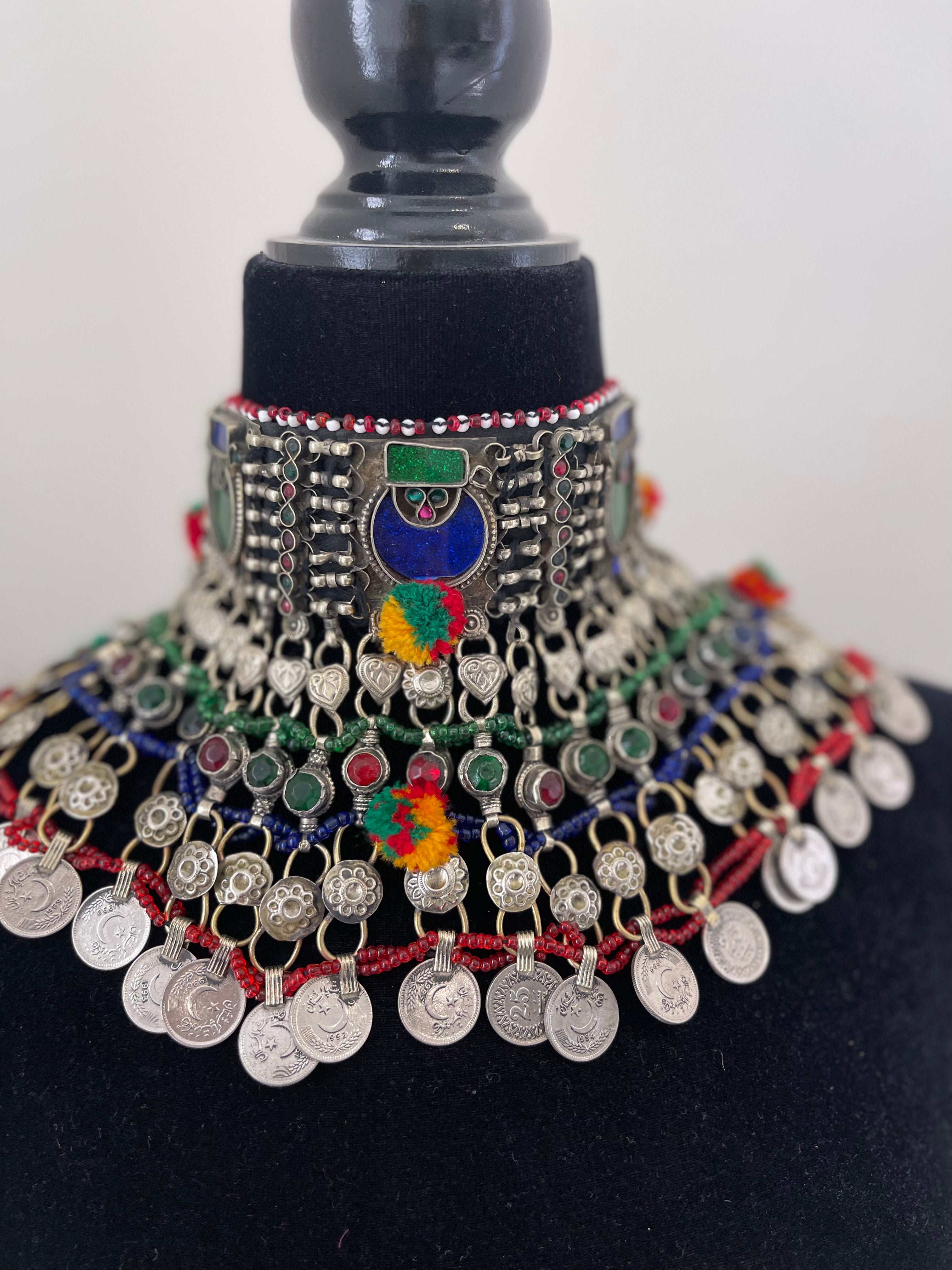 Vintage Kuchi Jewellery Set 16