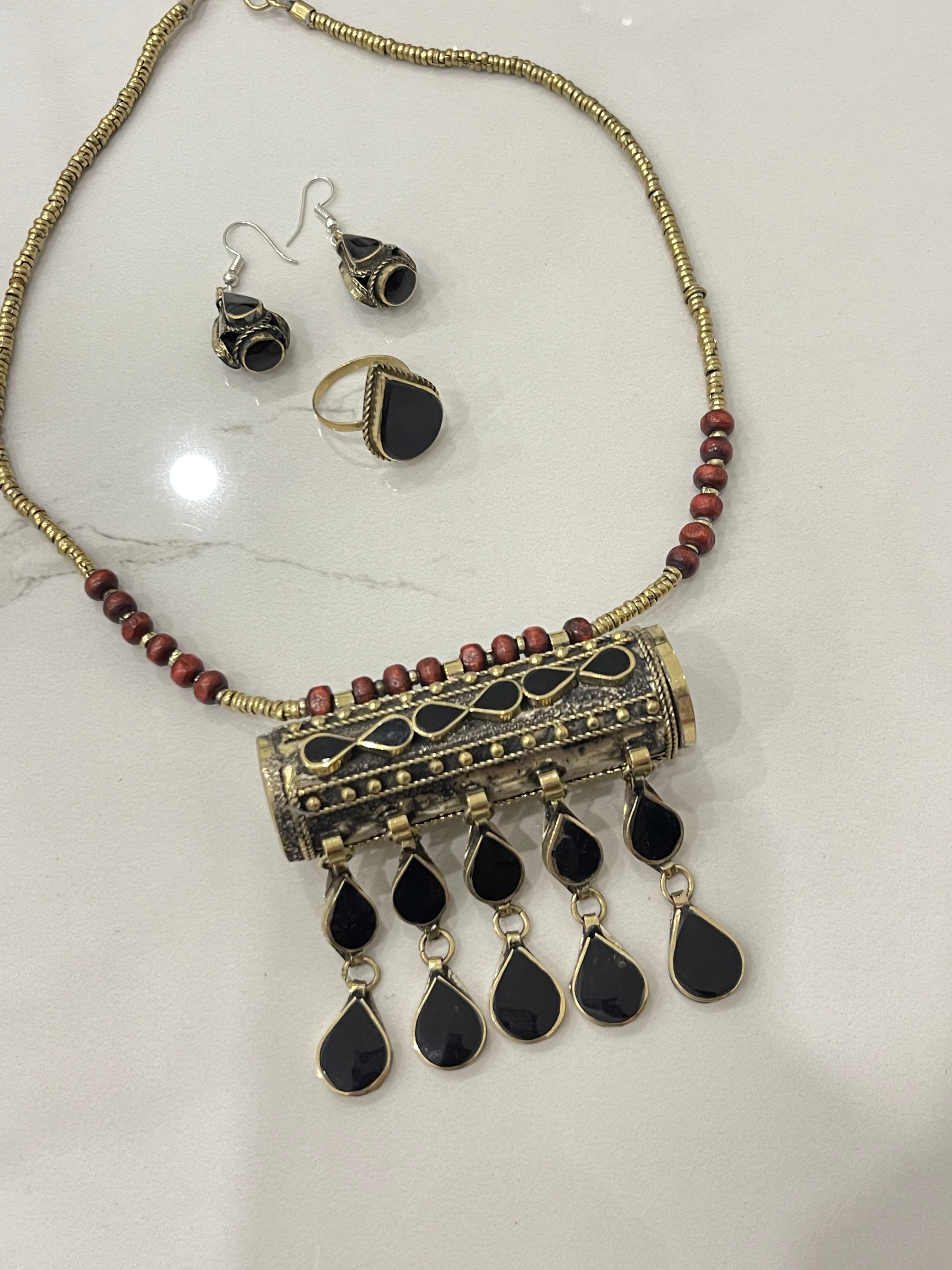 Afghan Bib Necklace