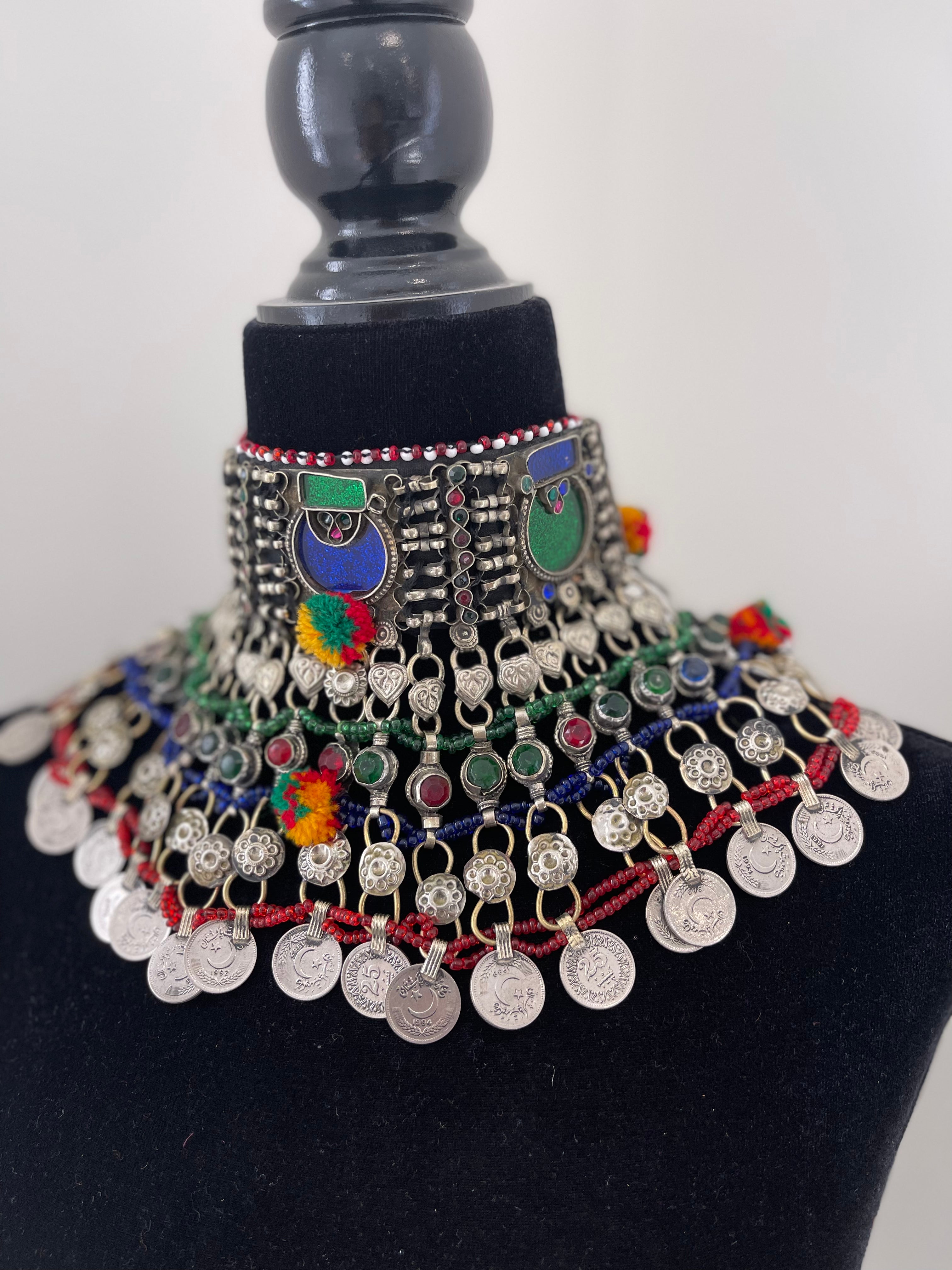 Vintage Kuchi Jewellery Set 16