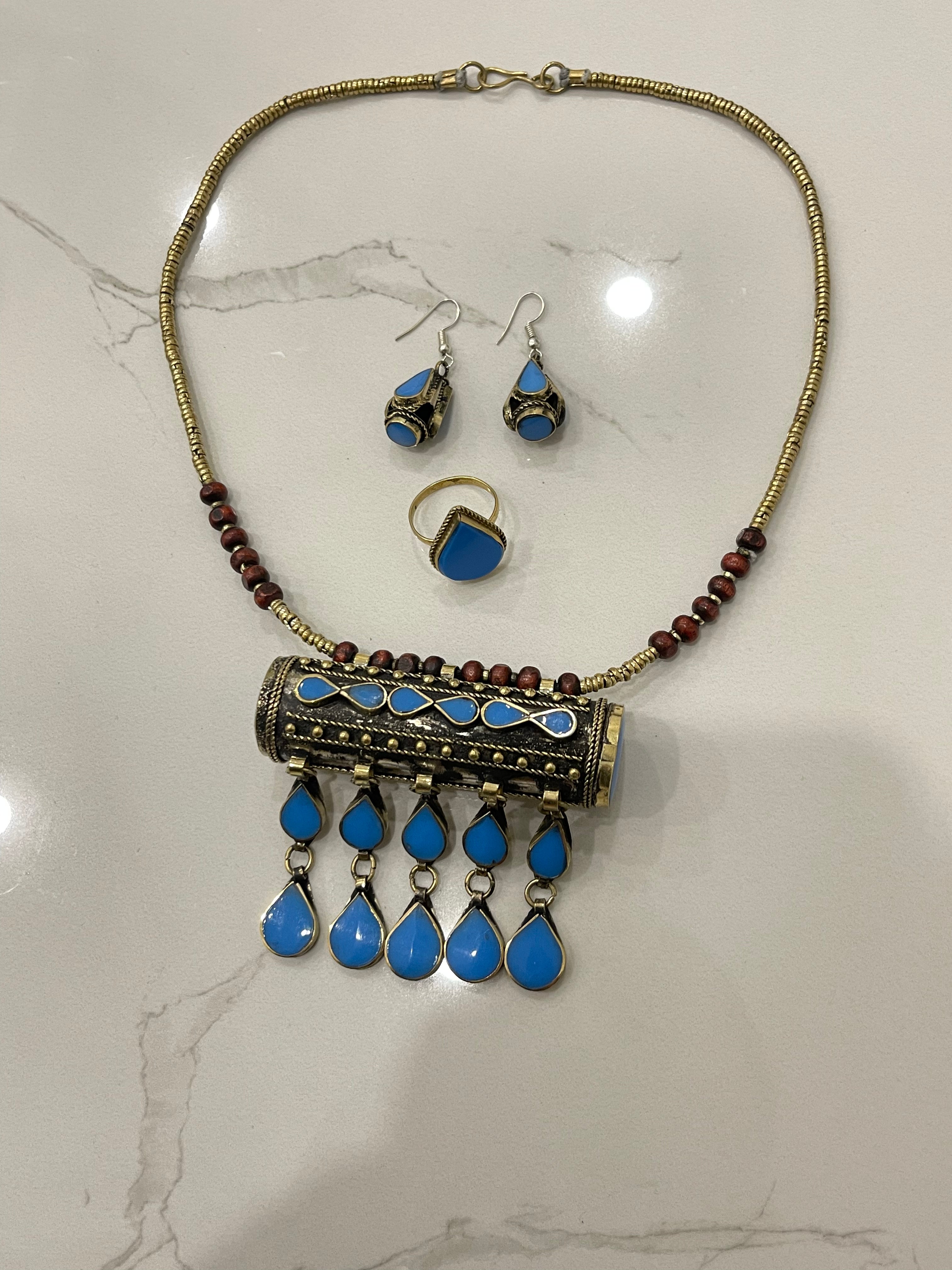 Afghan Bib Necklace