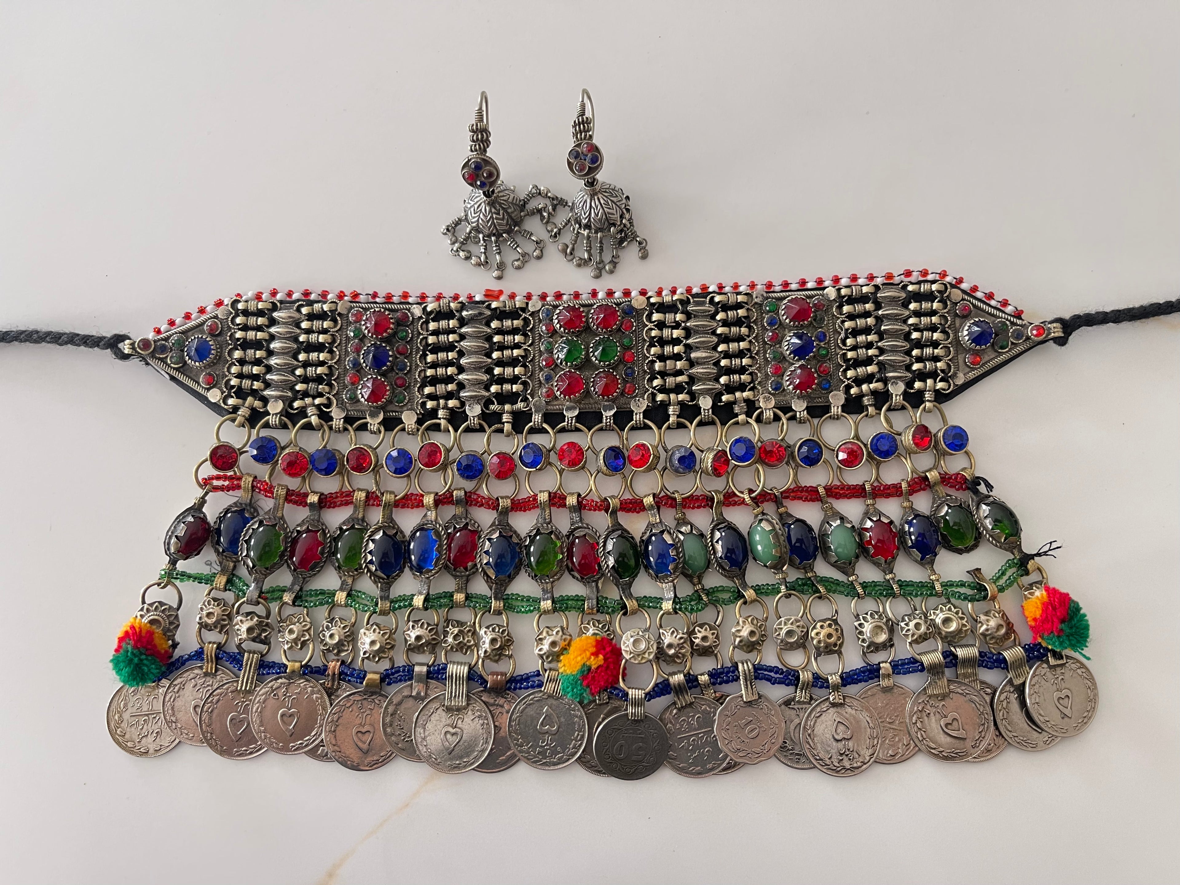 Vintage Kuchi Jewellery Set 22
