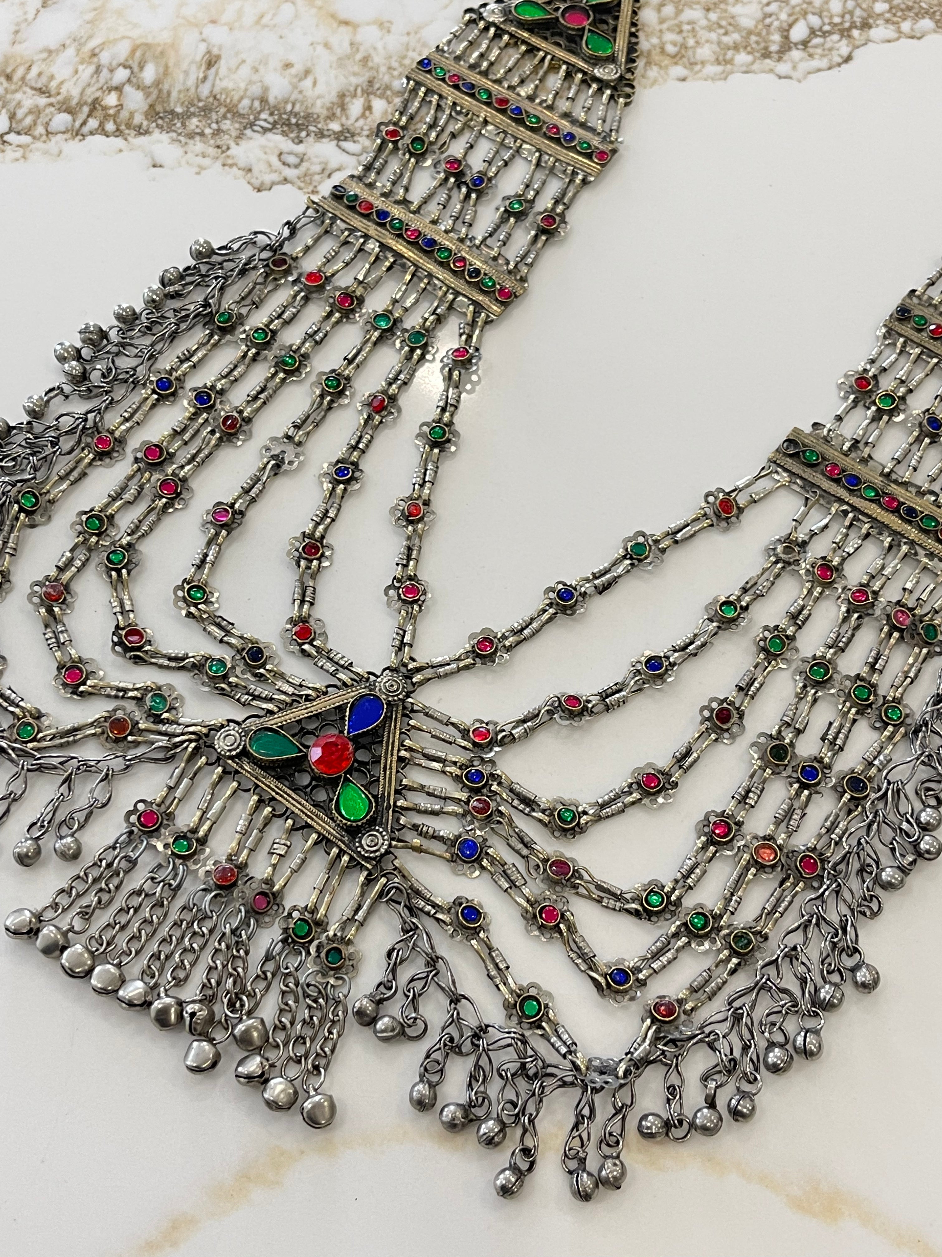 Vintage Kuchi Jewellery Set 40