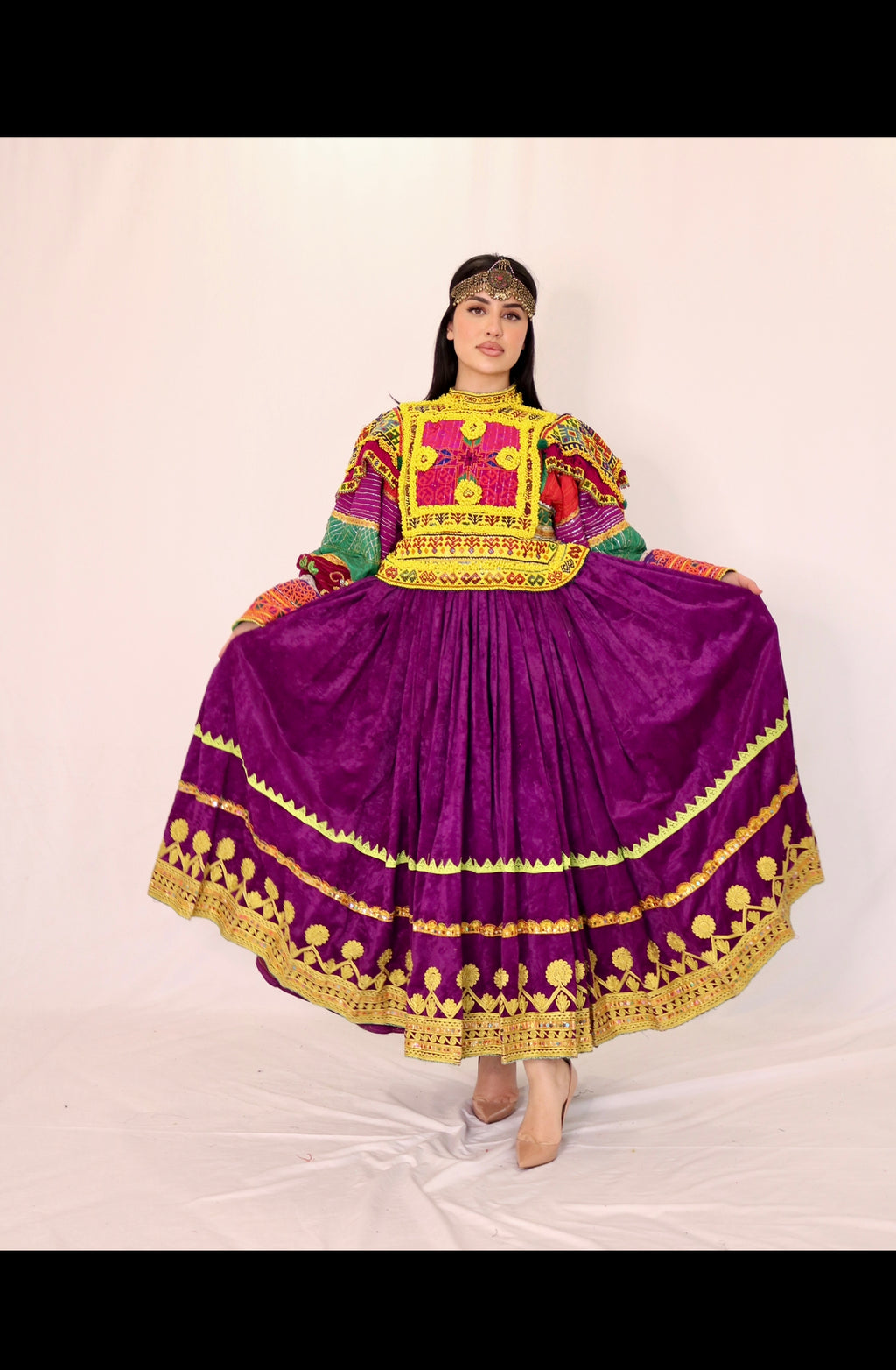 Nora Vintage Kuchi Dress