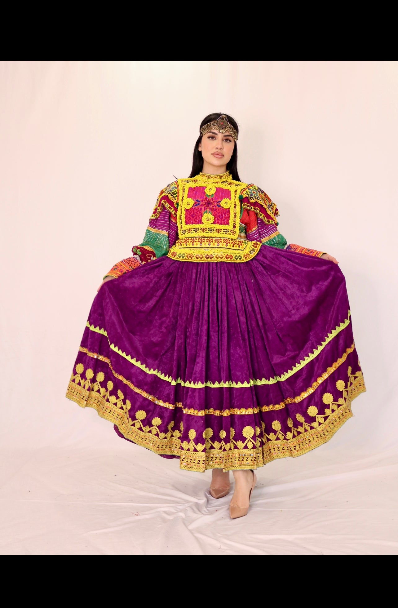 Nora Vintage Kuchi Dress