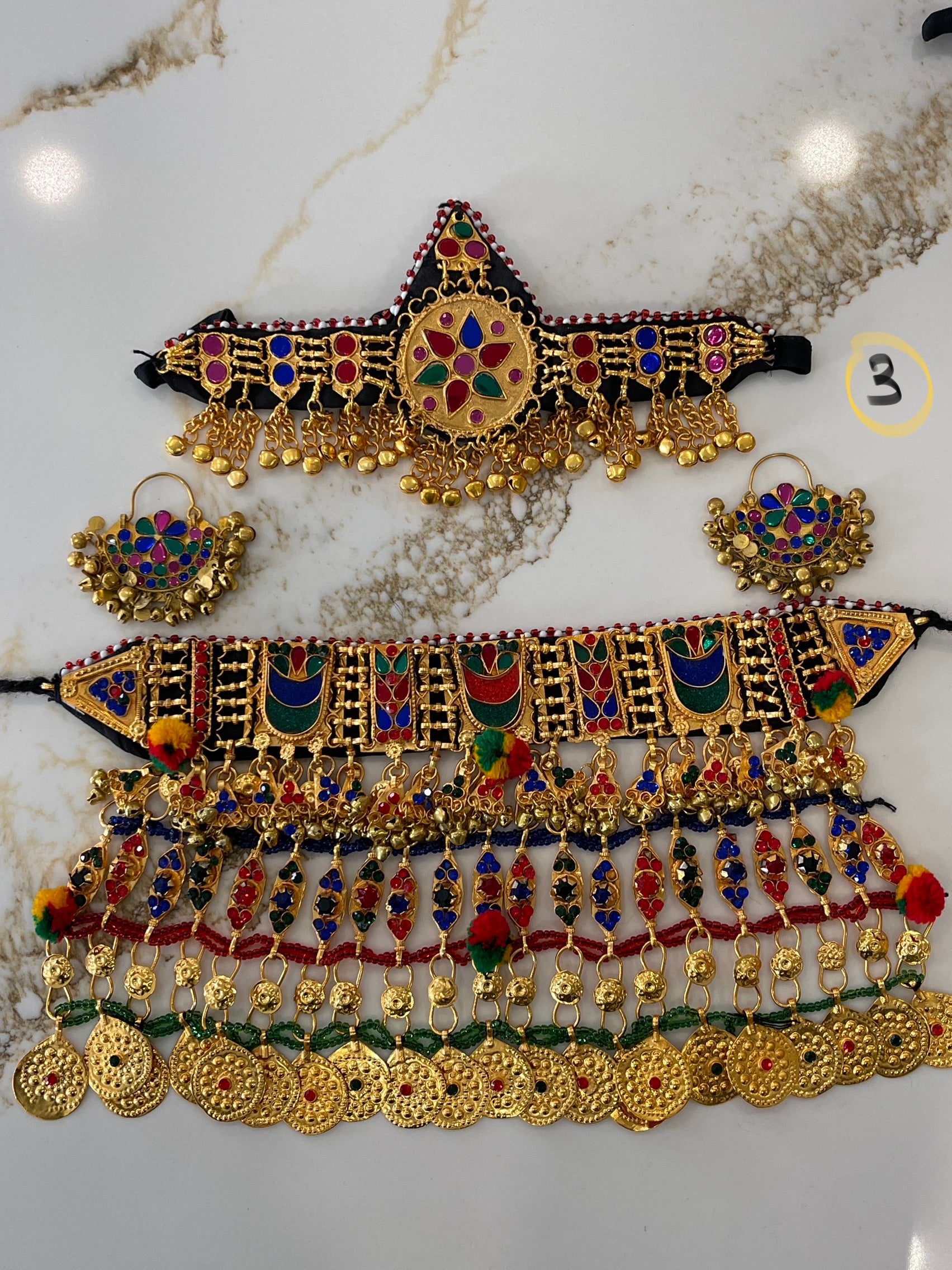 Full Kuchi Jewellery Set 44