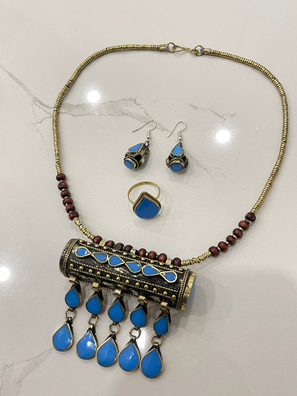 Afghan Bib Necklace