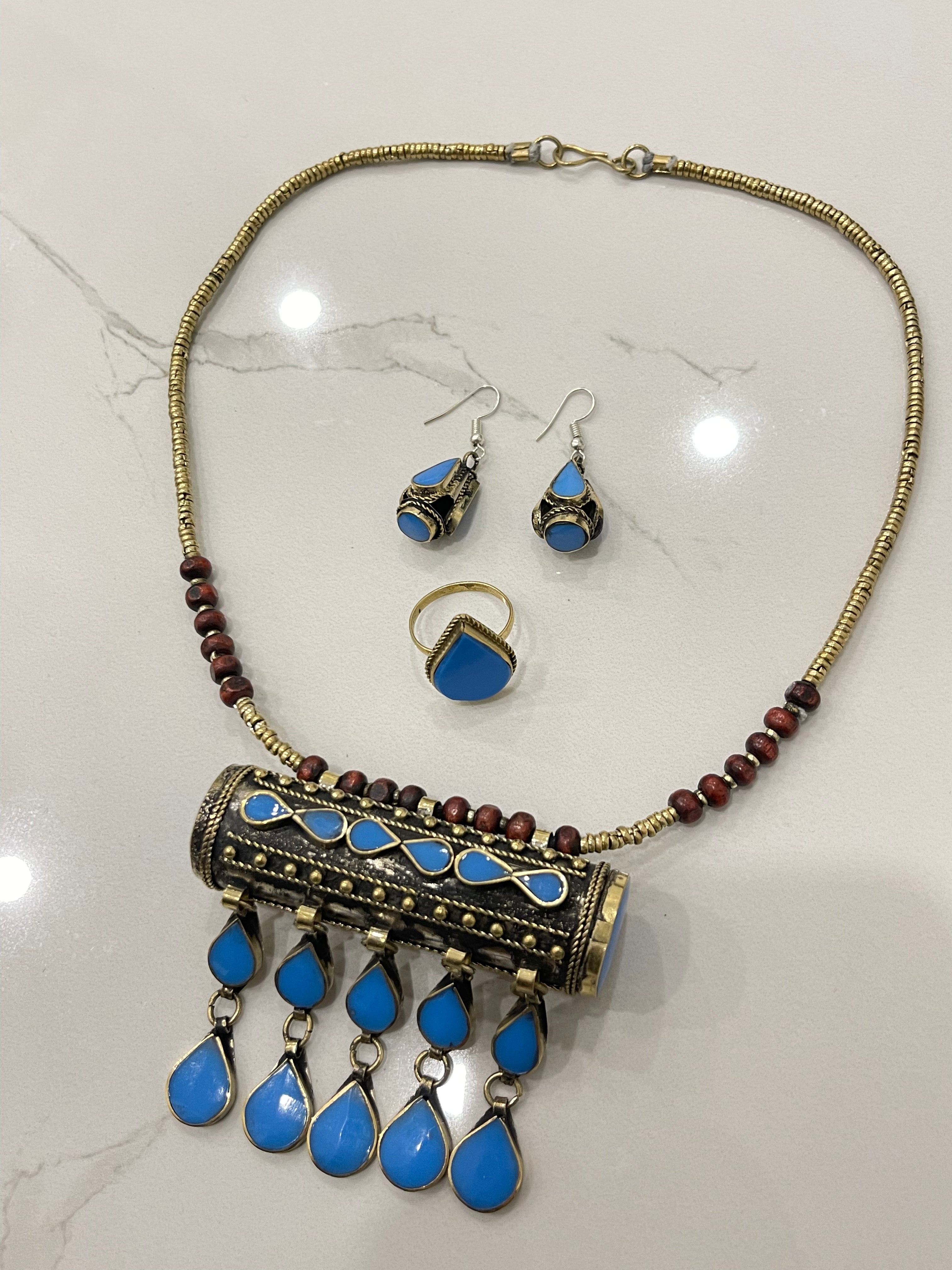 Afghan Bib Necklace