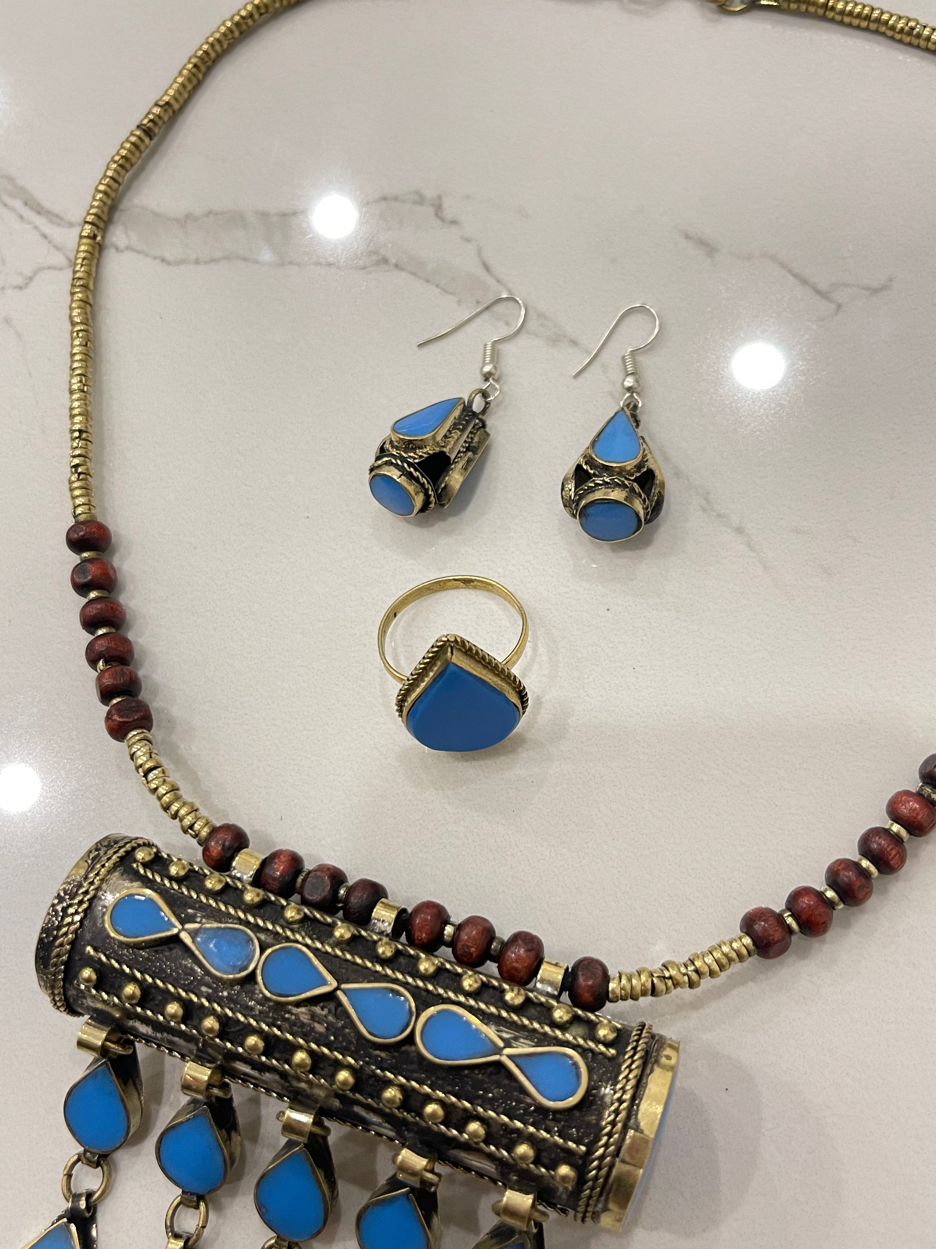 Afghan Bib Necklace