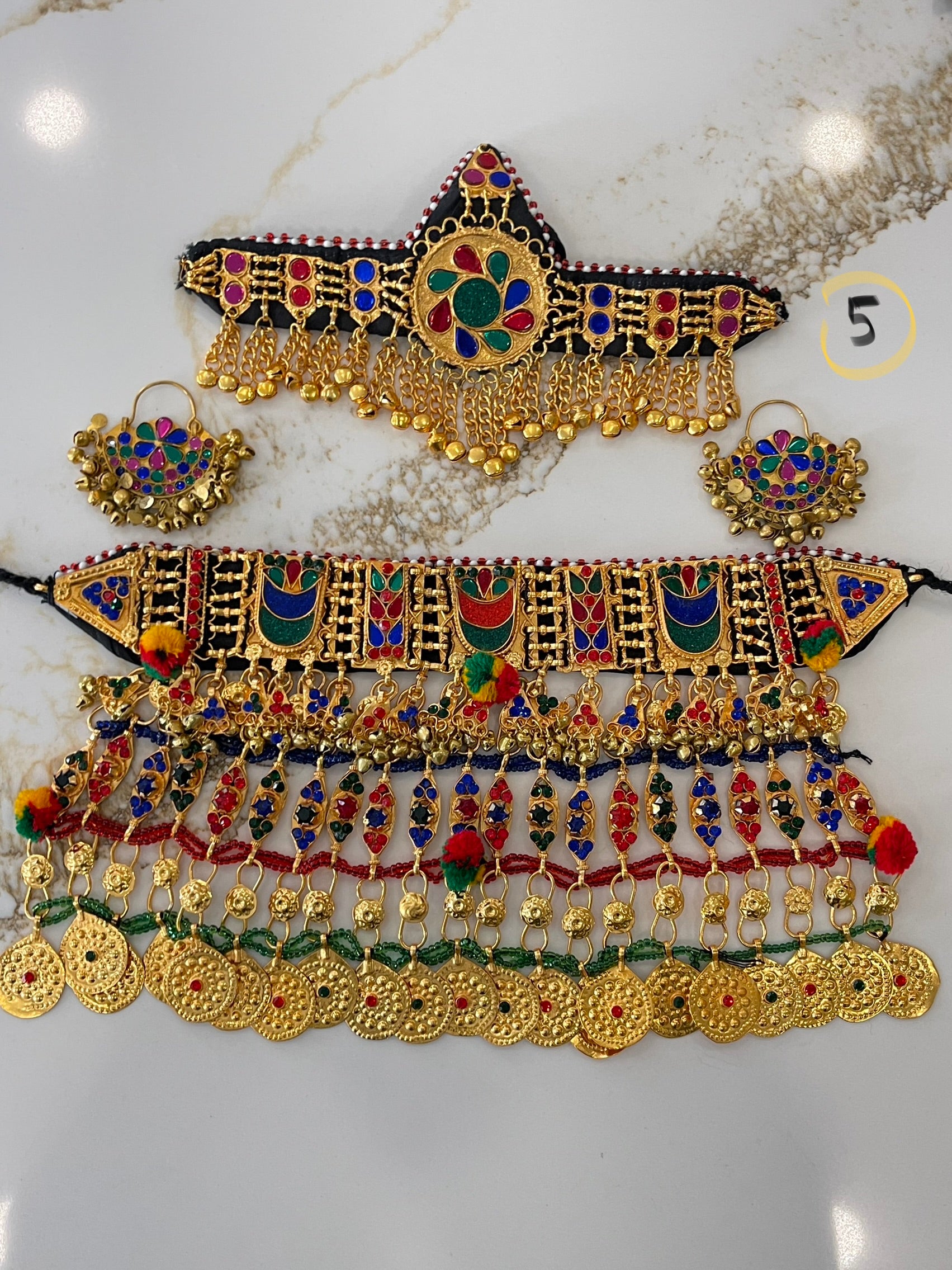 Full Kuchi Jewellery Set 44