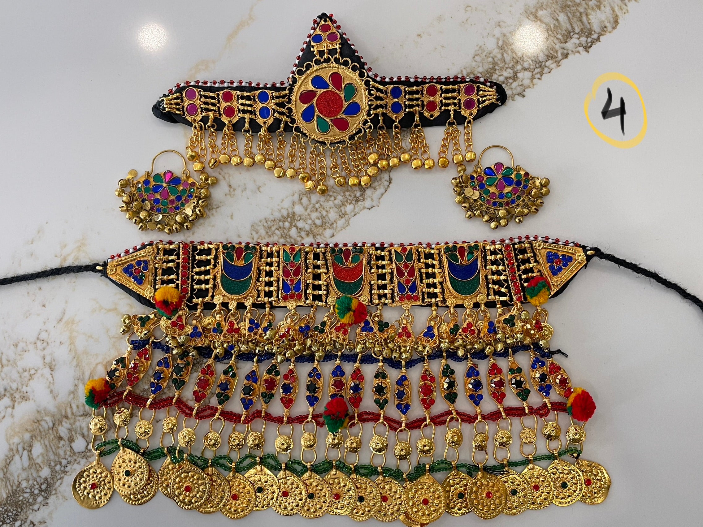 Full Kuchi Jewellery Set 44