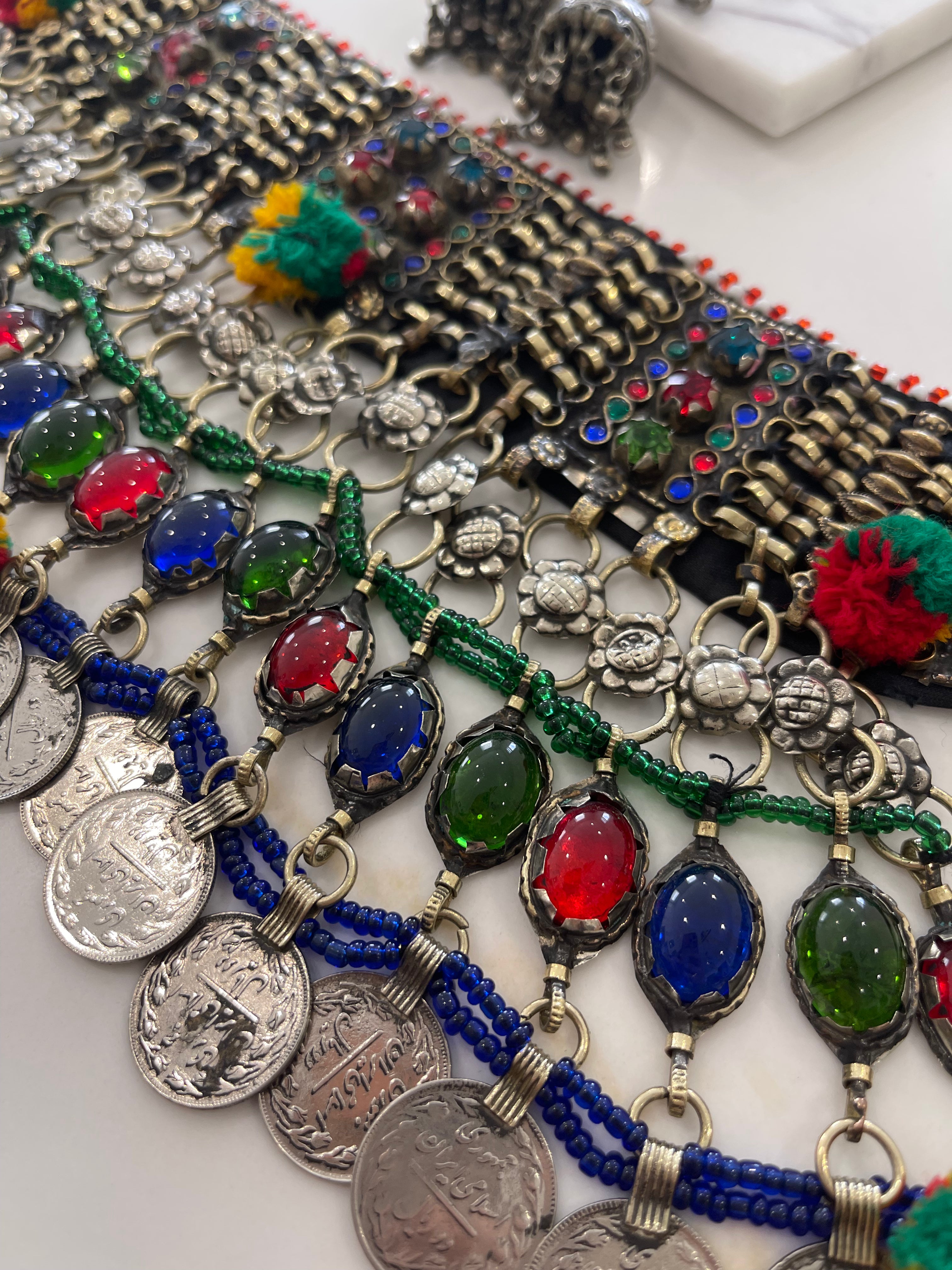 Vintage kuchi jewellery set 14